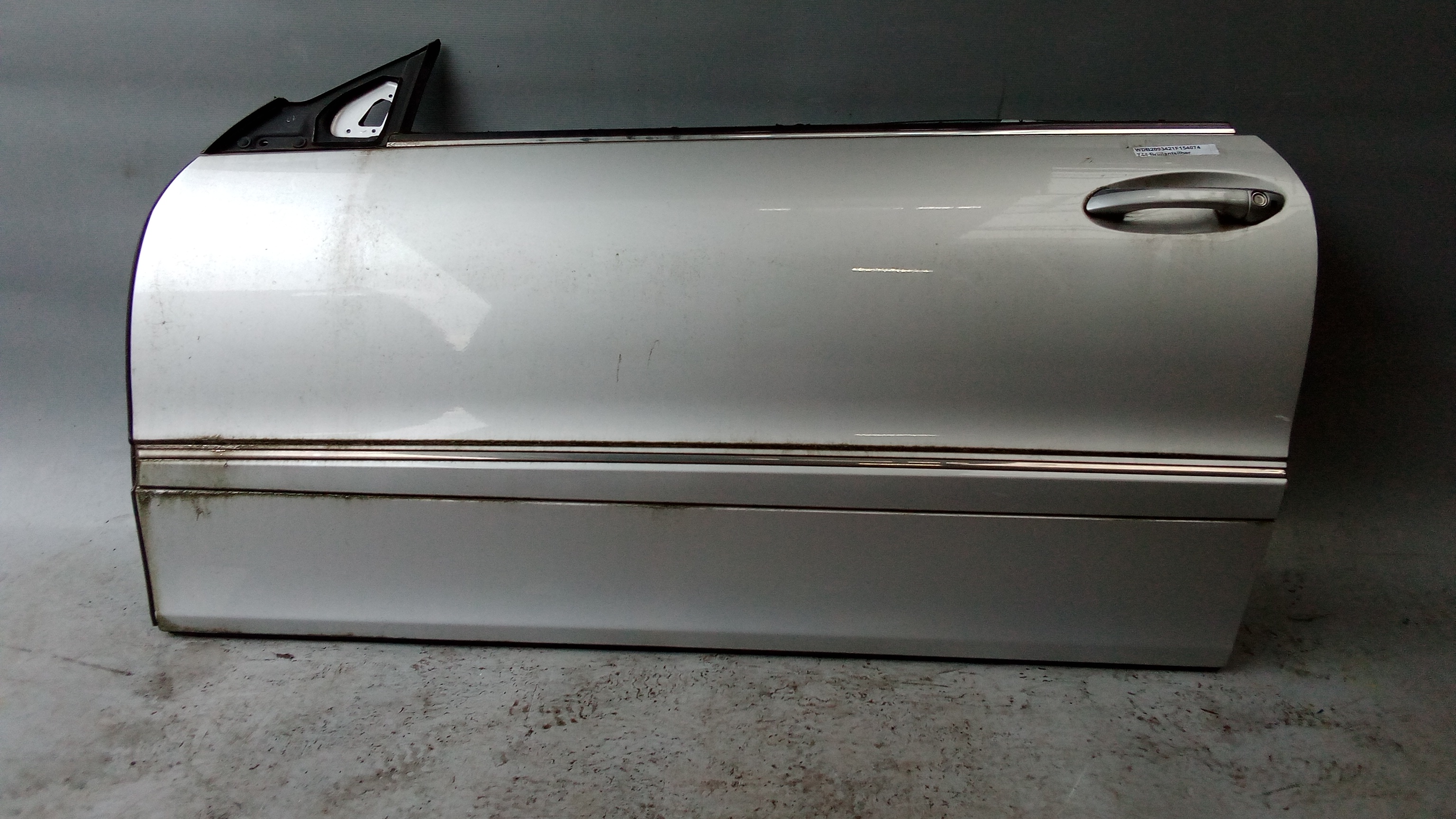 A2097200105 744 Mercedes W209 CLK Tür Vorne Links Brilliantsilber #Z2