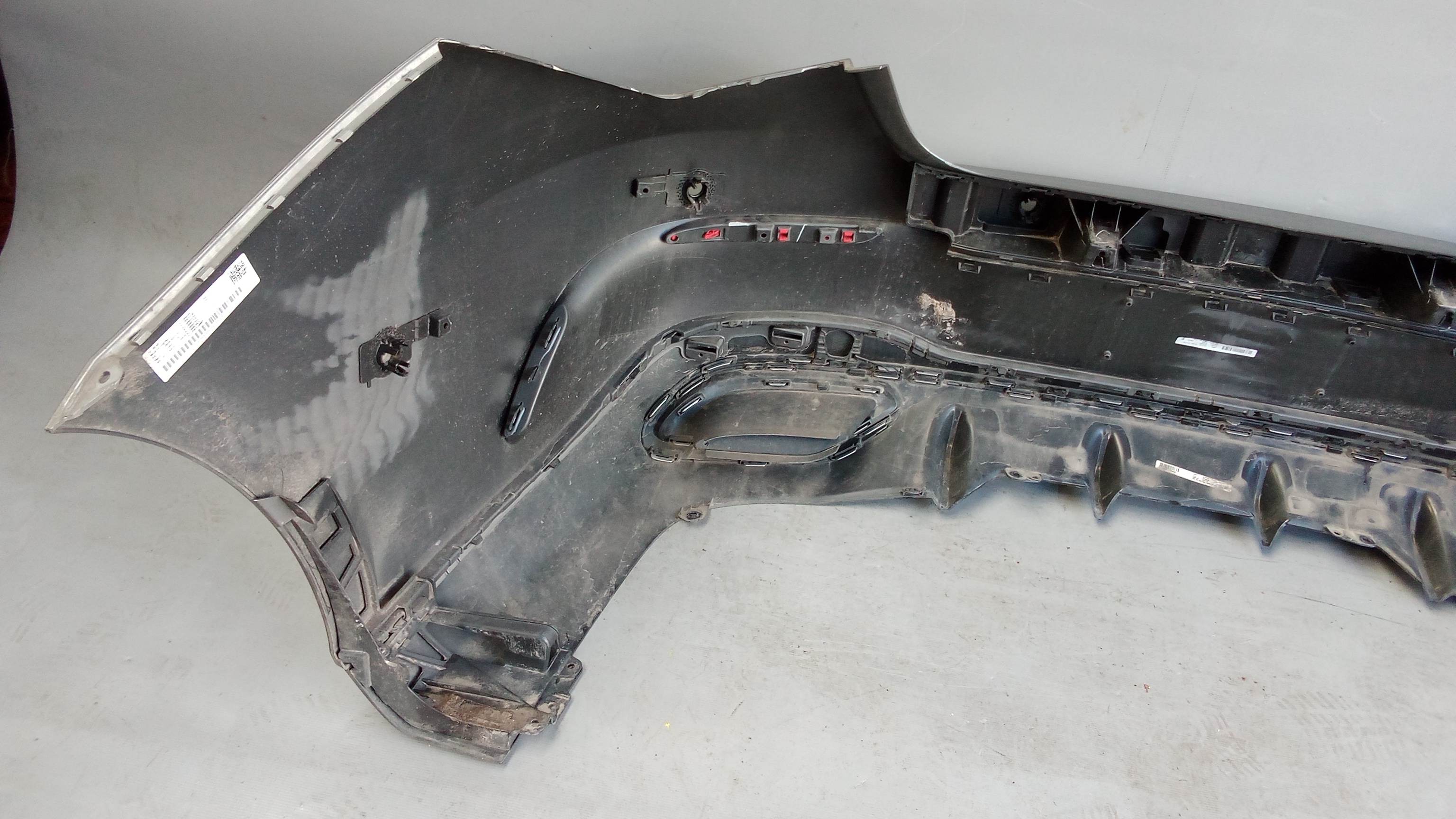 A1188859501 7662 Mercedes C118 CLA AMG Stoßstange Hinten Mountaingrau #9F