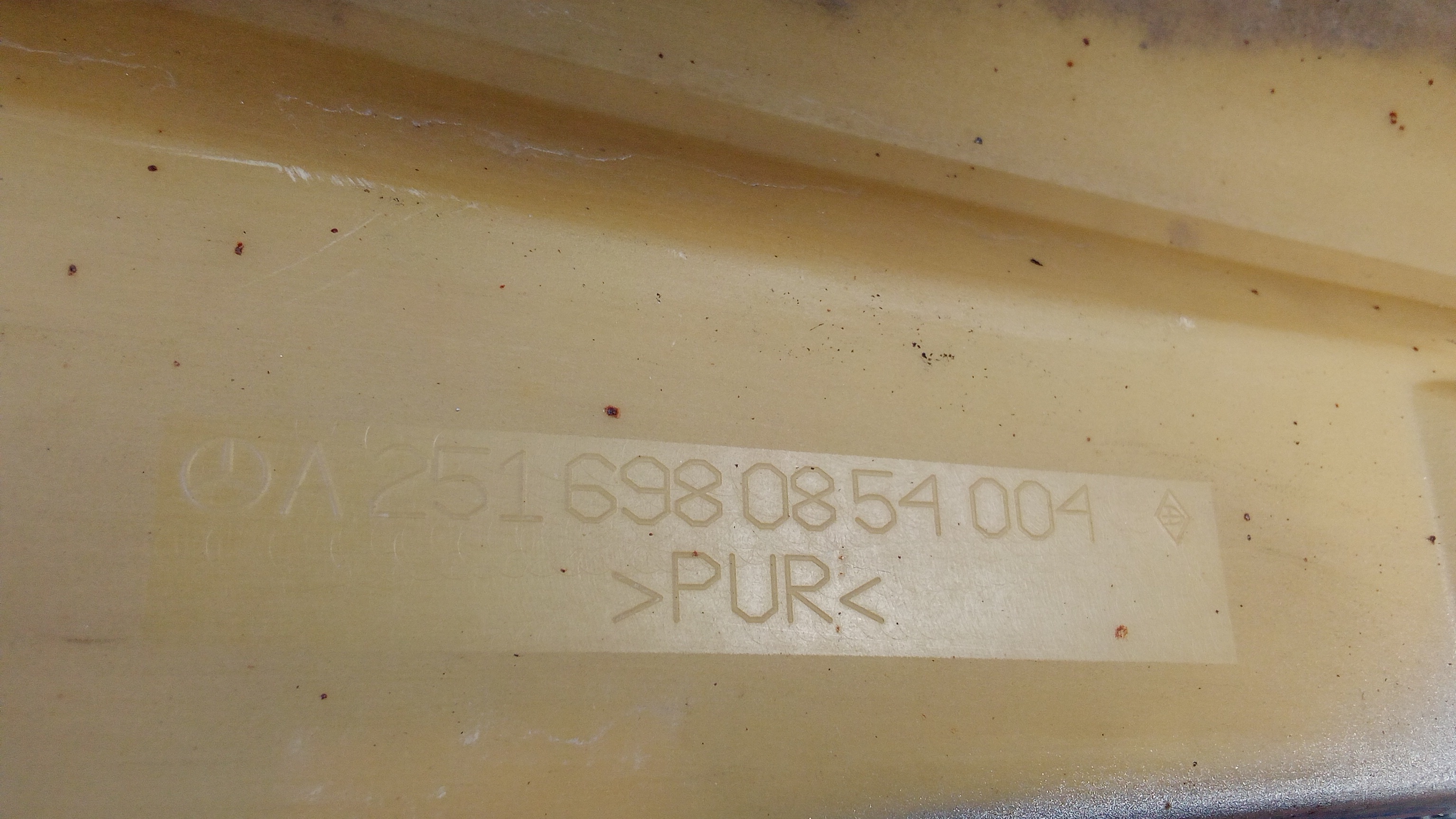 A2516980854 775 Mercedes W251 R-Klasse Schweller Verkleidung Rechts Silber #E8