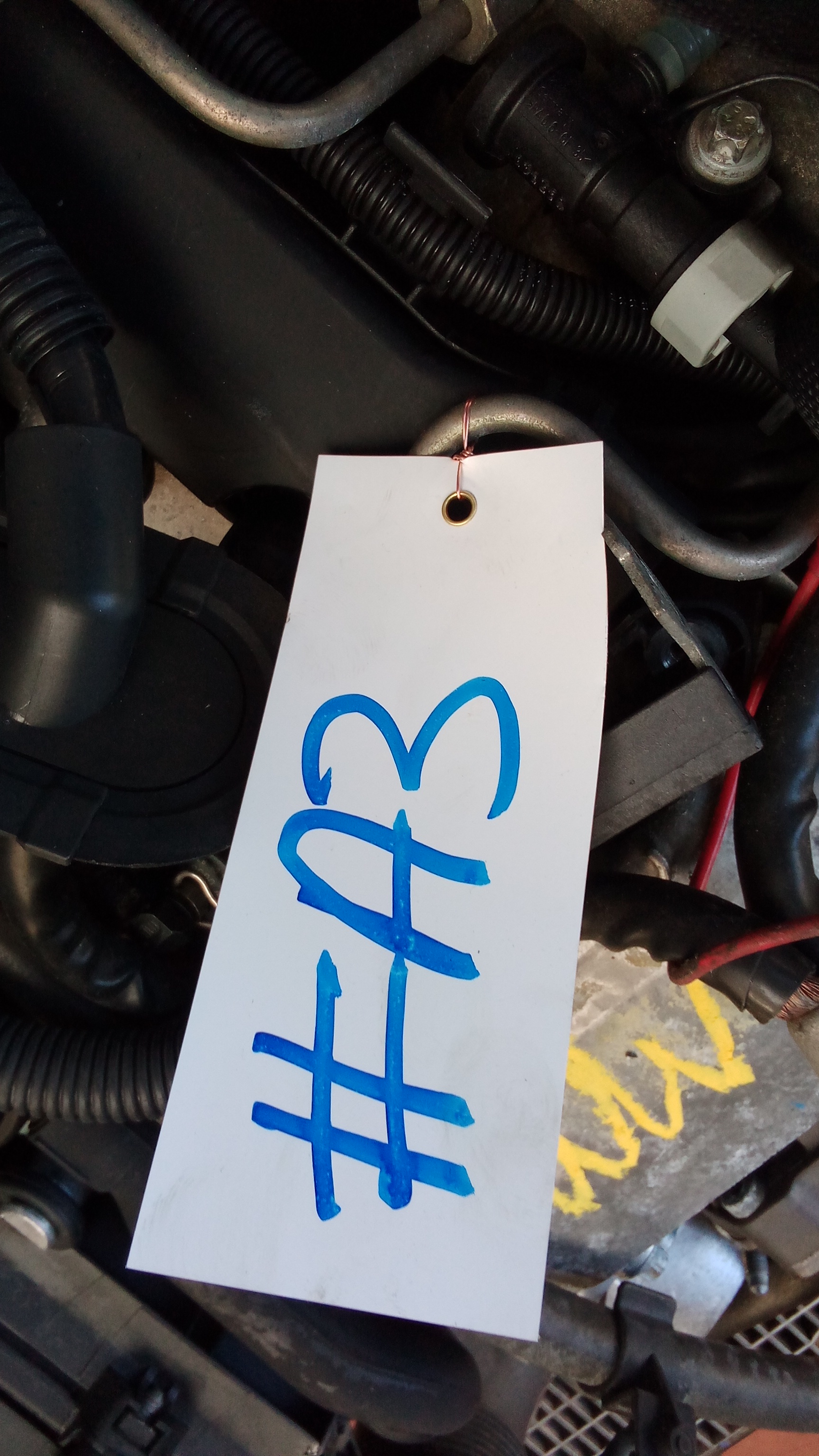 A6110104445 611.962 OM611 Mercedes W203 / C203 C-Klasse Motor C220CDi #A3