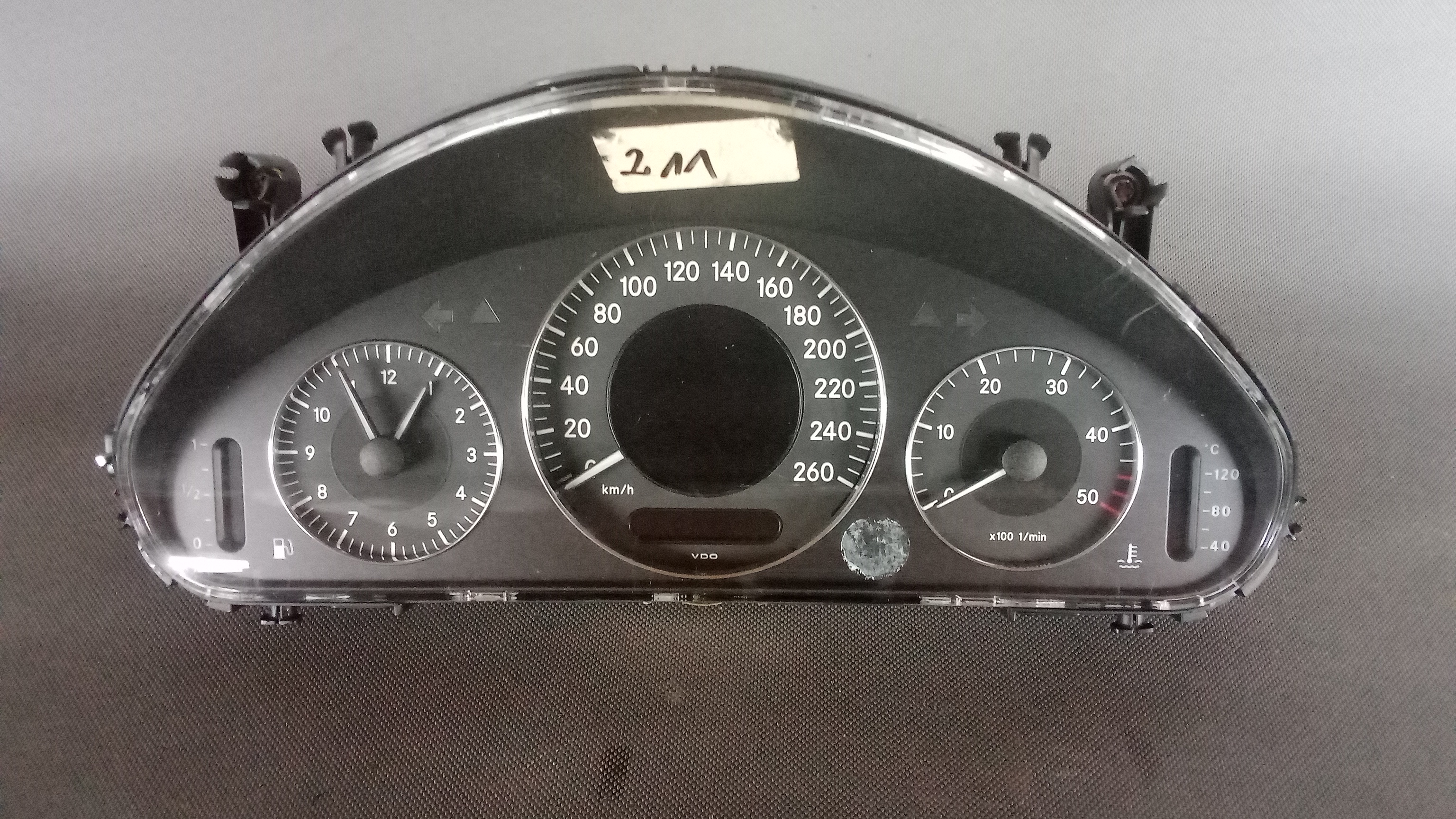 Mercedes W211 E-Klasse Tacho Tachograf Kombiinstrument 260Km/h Diesel A2115402311 / A2115408948 #1 D