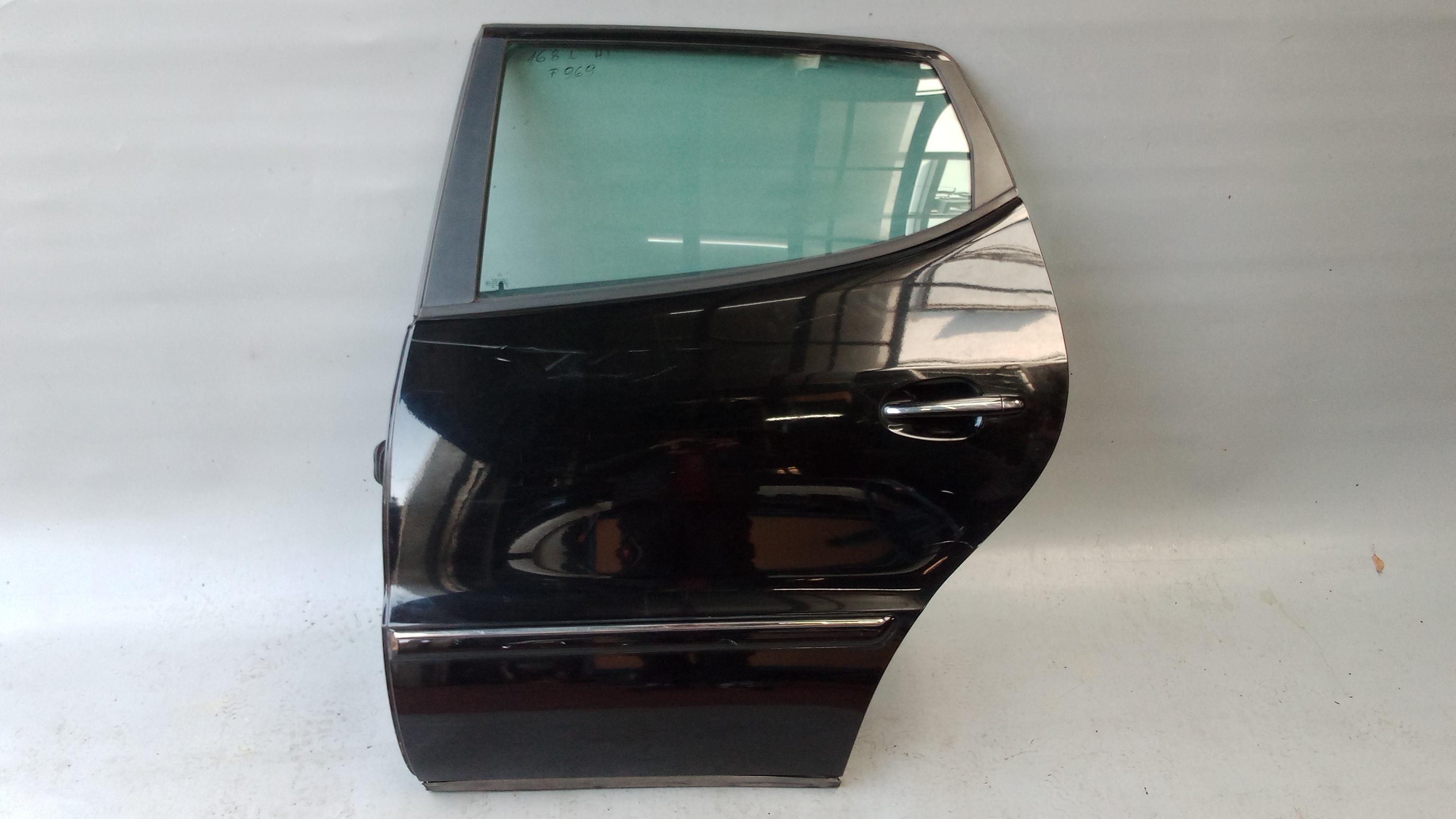 A1687301905 969 Mercedes W168 A-Klasse Lang Fondtür Tür Hinten Links Schwarz #H5