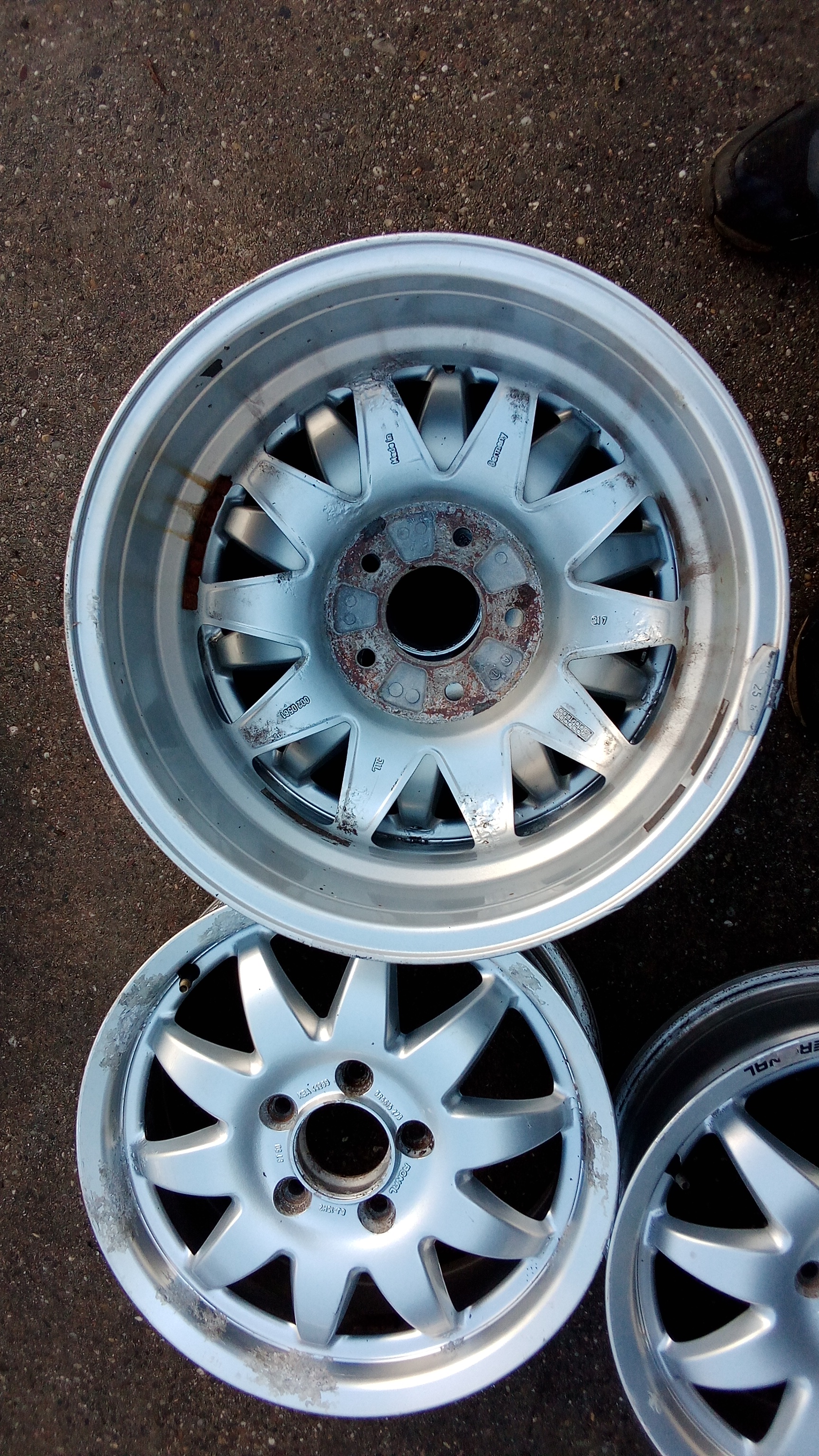 Mercedes W168 A-Klasse / 4x RONAL Alufelgen Satz 6x15 et50 5x112 / KBA 44269 KBA44269  #45