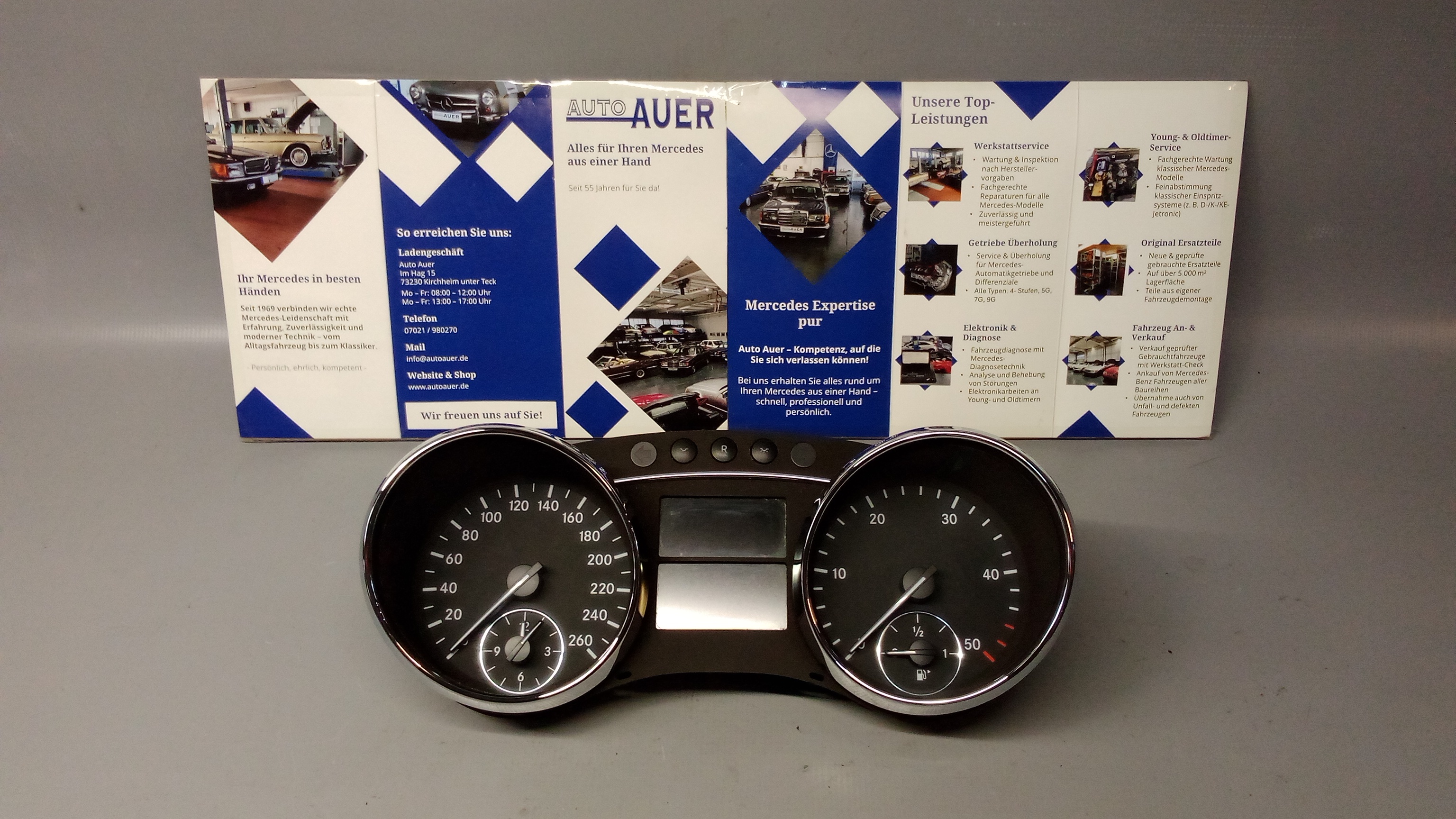 A2515409847 A2515401848 A2519006000 Mercedes W251 R-Klasse Tacho Tachograf #3