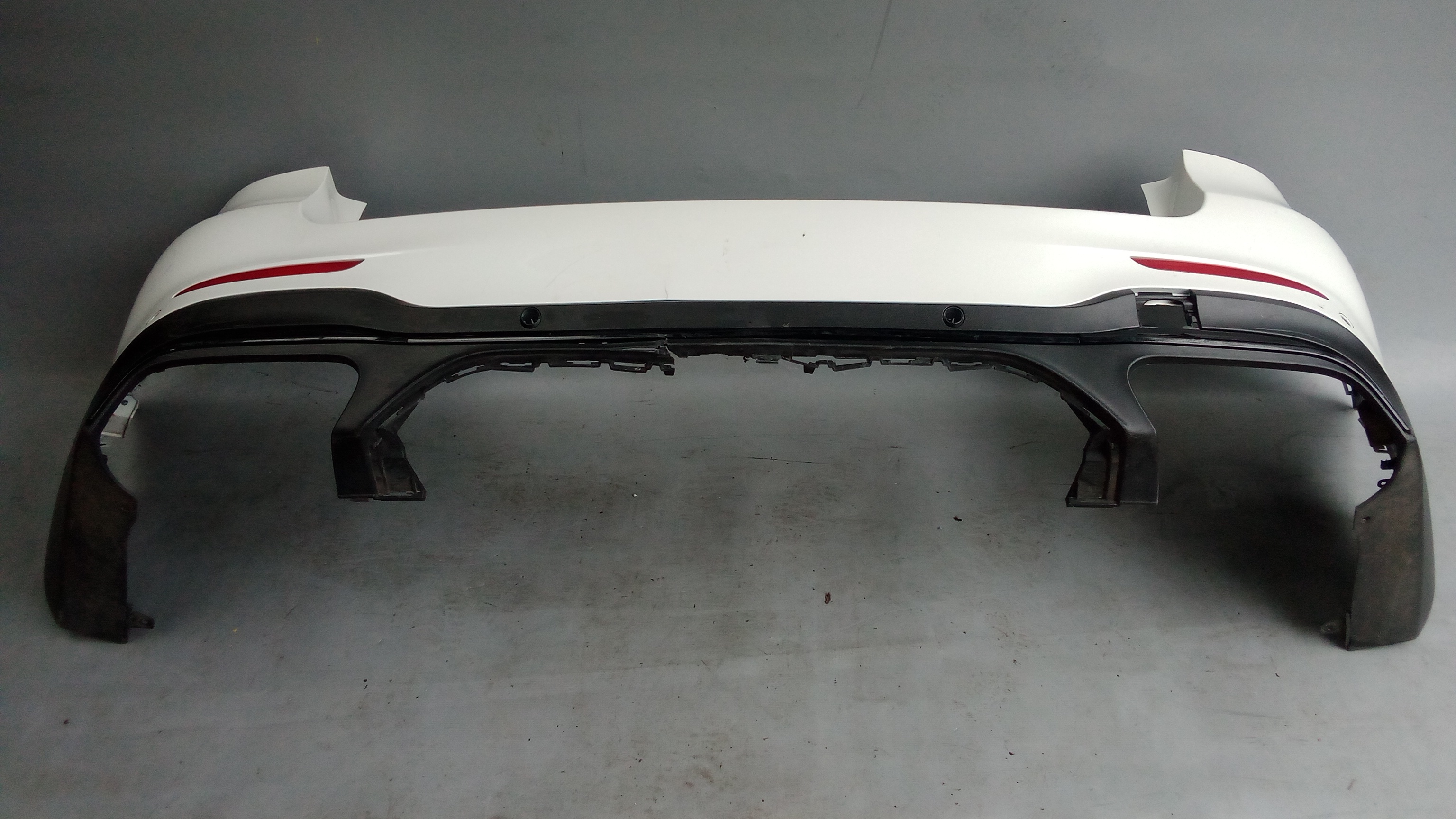 A2538851601 Mercedes X253 GLC Stoßstange Hinten Weiss #9i