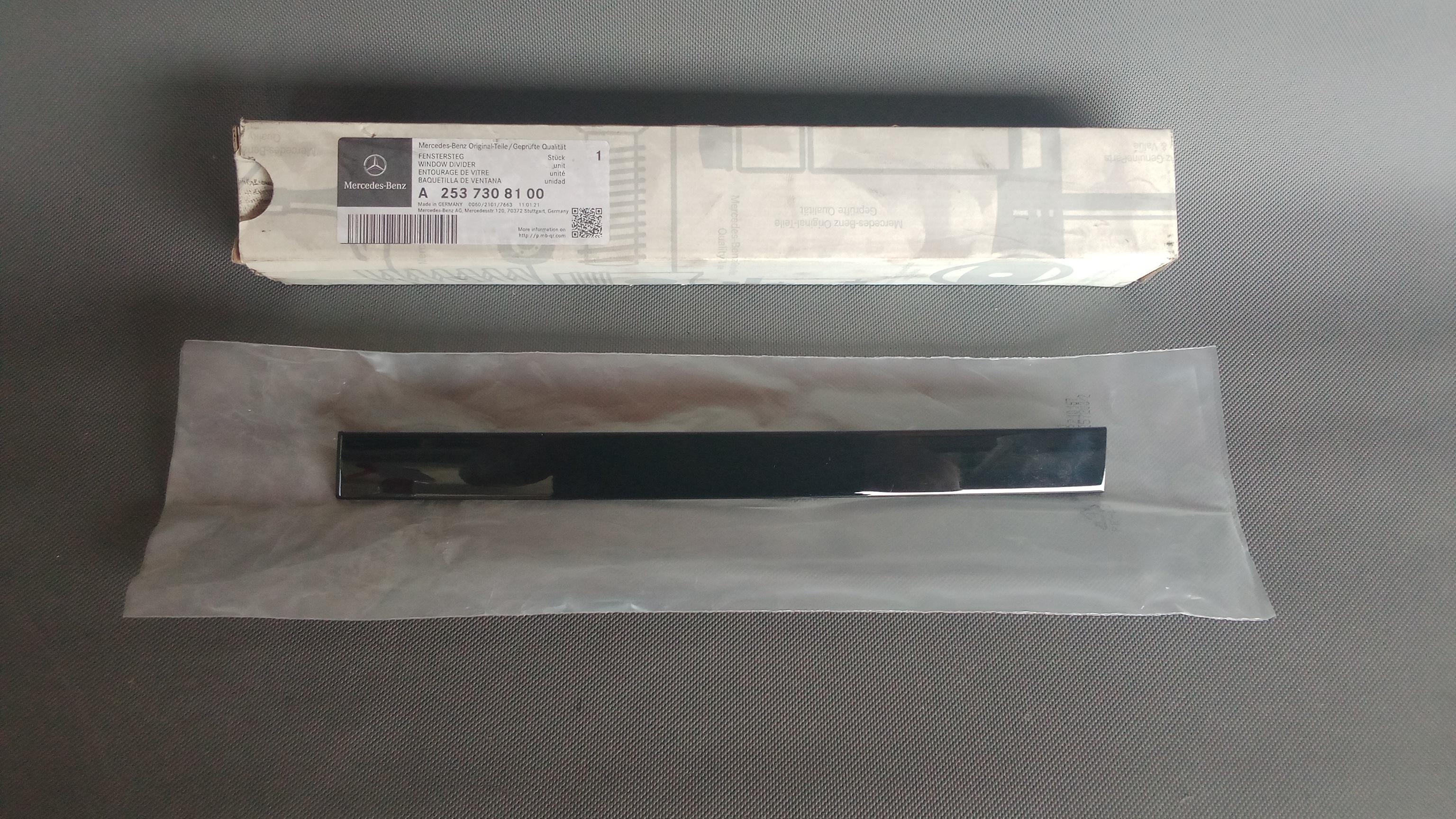 A2537308100 Mercedes C253 GLC Fenstersteg Hinten Rechts #Y