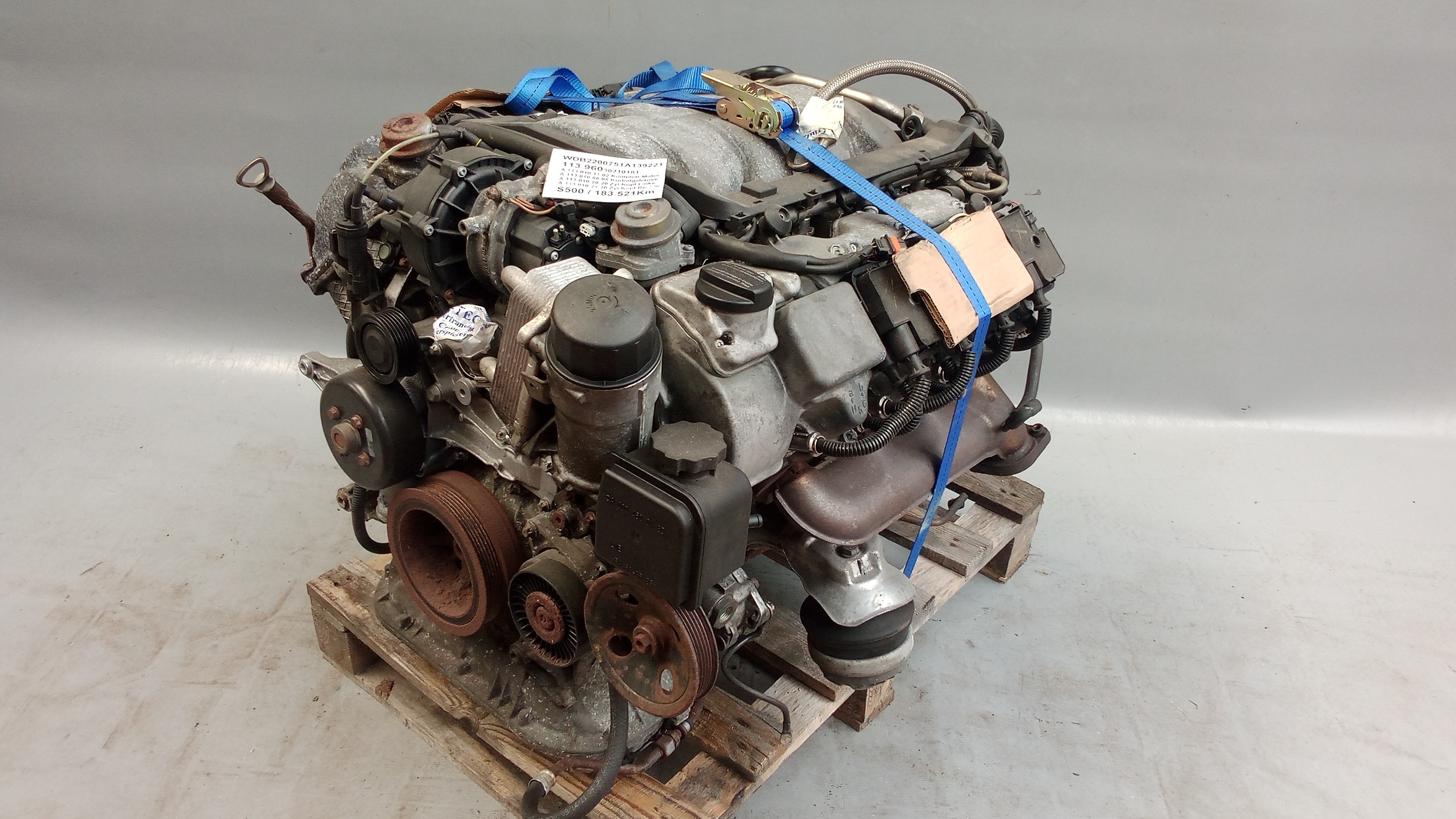 113960 113.960 M113 Mercedes Kompressor W220 S-Klasse S500 #5