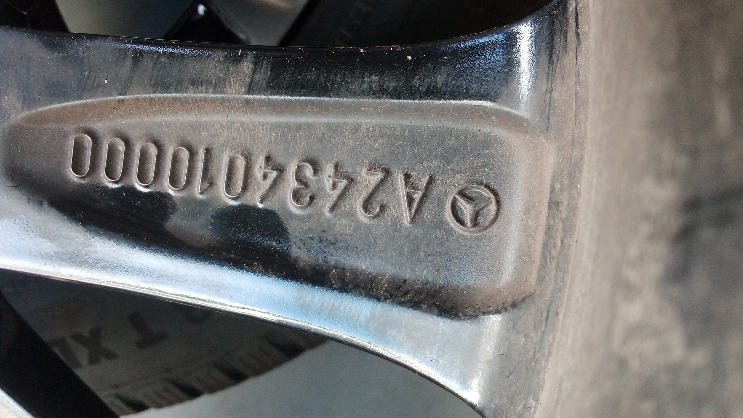 A2434010000 Mercedes X243 EQB Alufelgen 6,5x18 et44,5 215/60 R18 #EQB
