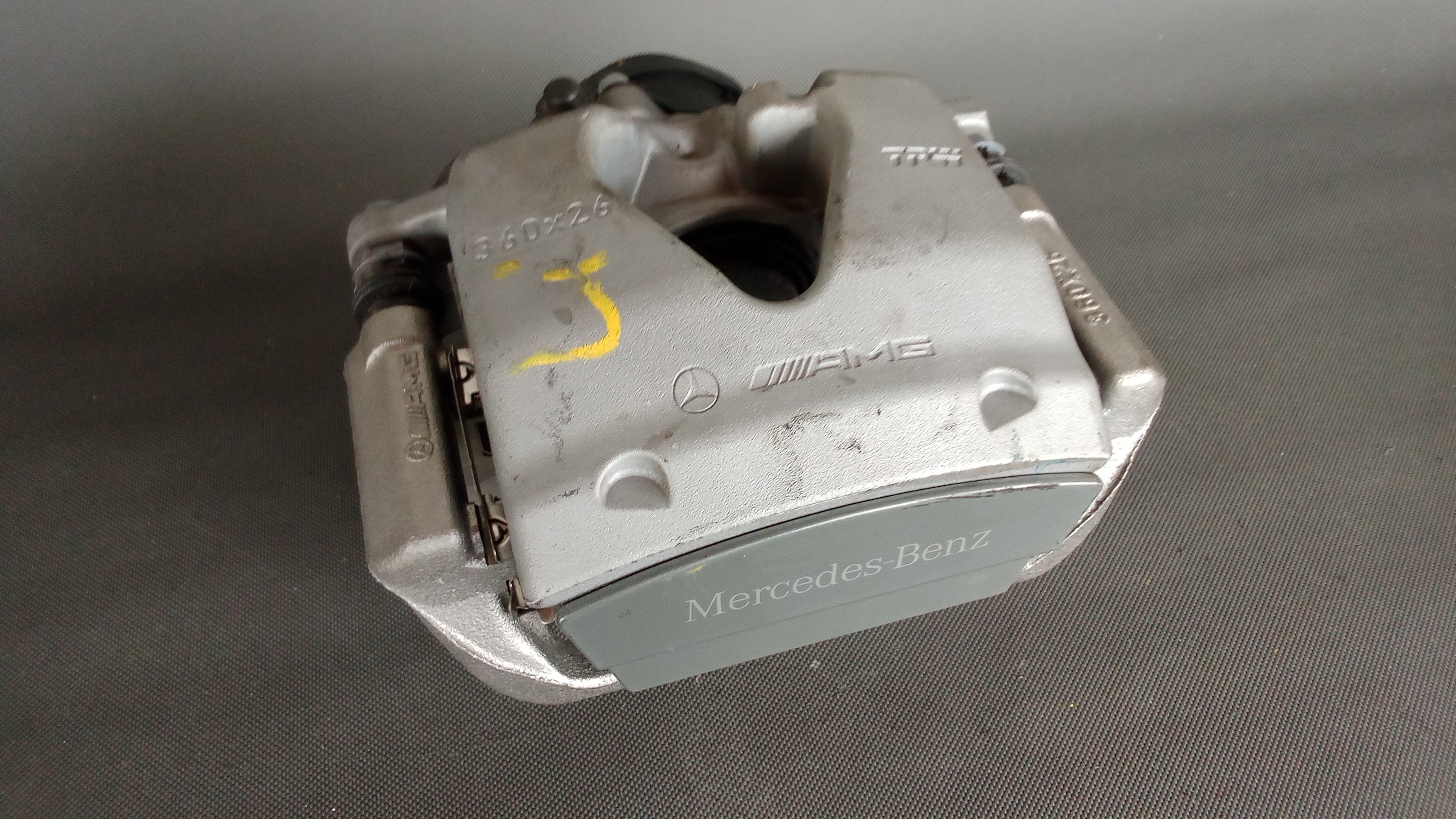 A2224230781 A1669065401 Mercedes W222 AMG Bremssattel Aktuator Hinten Links #1