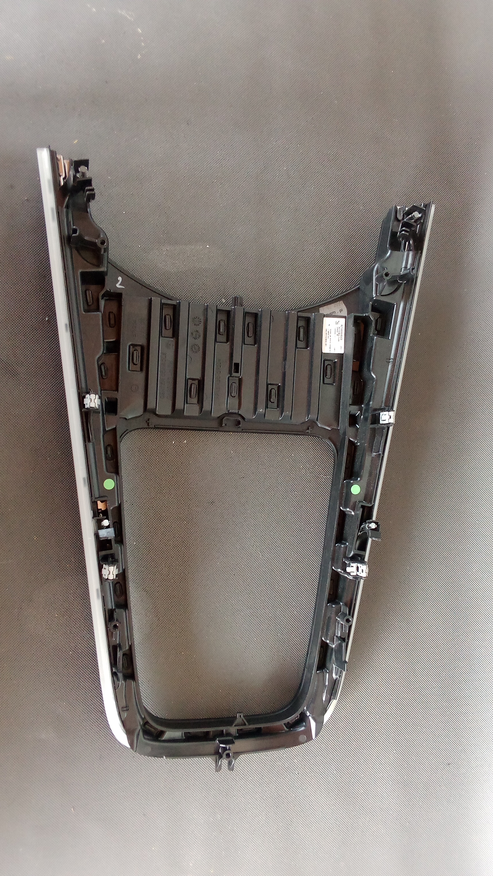 Teilen A2146804503 Mercedes W214 E-Klasse Zierblende Mittelkonsole Holz Esche Schwarz #14
