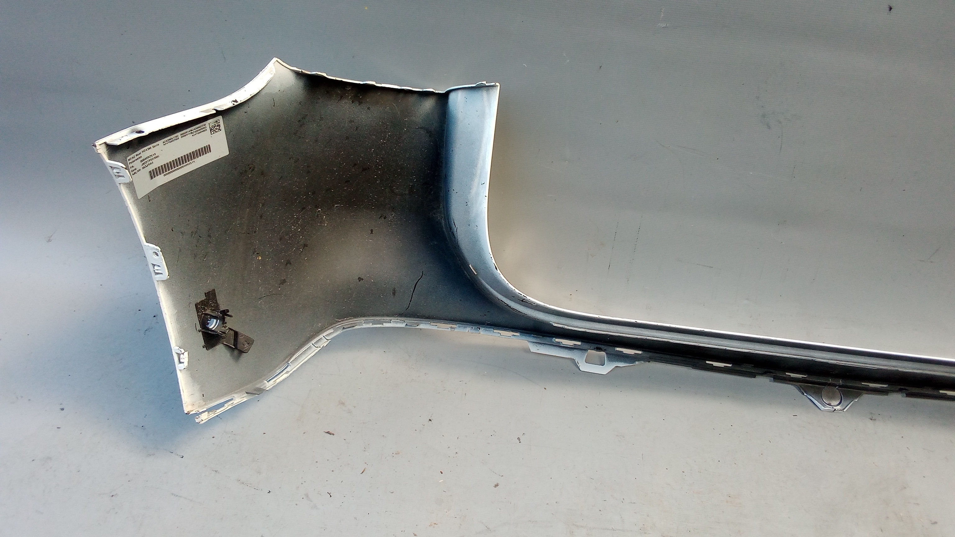 A2478800608 149 X247 X243 GLB EQB Mercedes Stoßstange Hinten Polarweiss #43