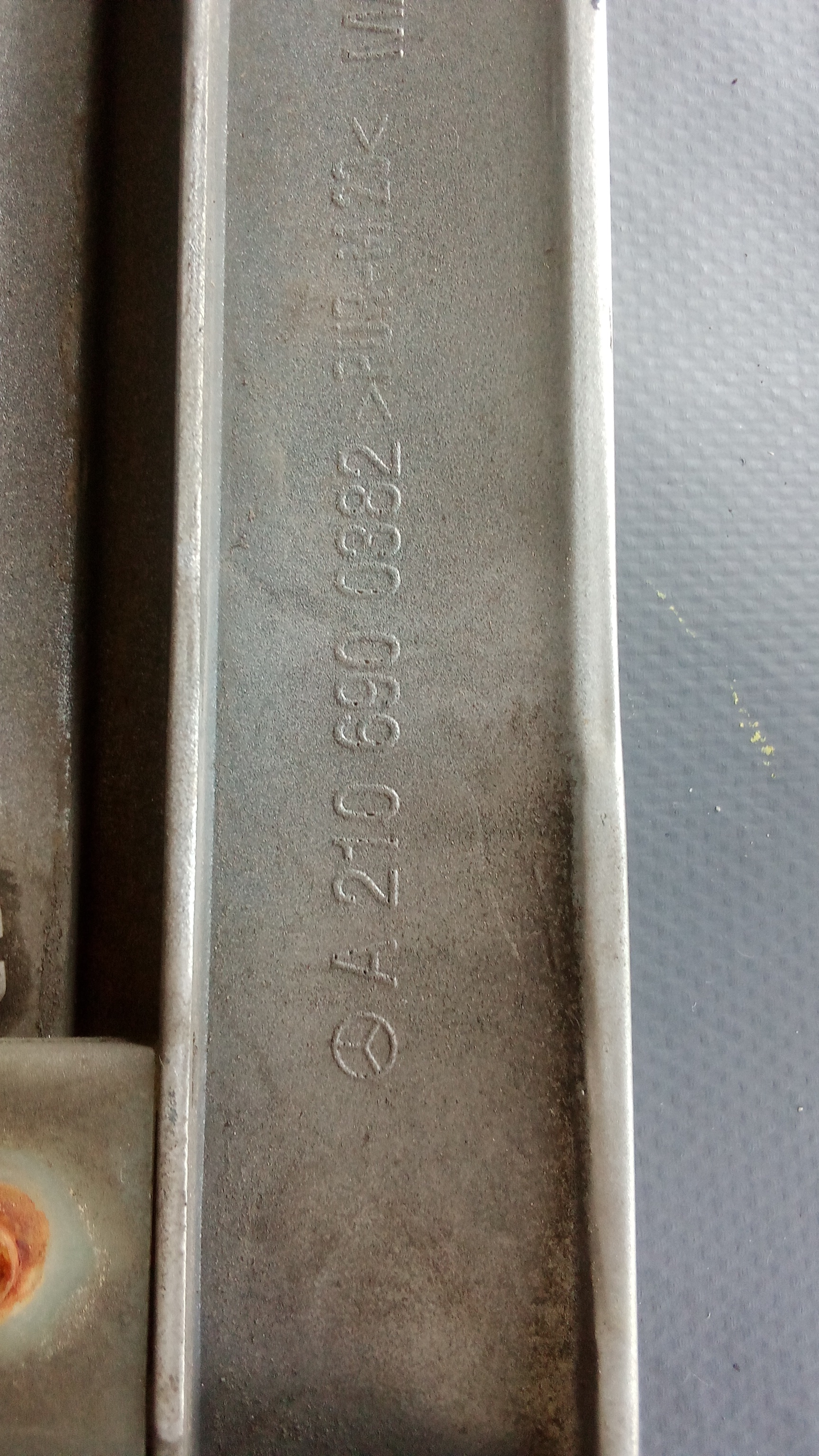 Mercedes E-Klasse W210 Leiste Türleiste Tür Vo Li Vorne Links Silber A2106900382 #5