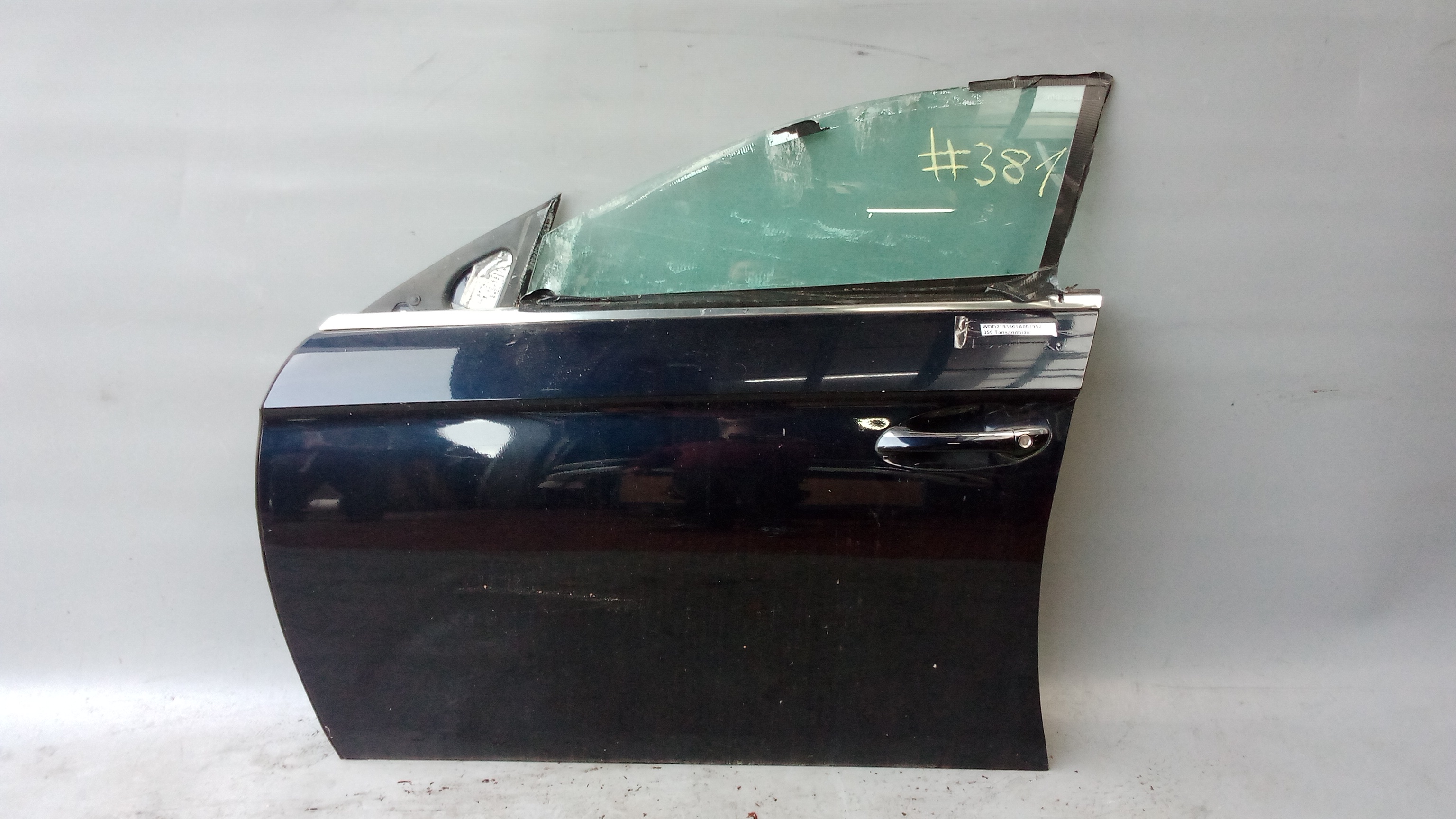 A2197200105 359 Mercedes C219 CLS Fahrertür Tür Vorne Links Tansanitblau #3