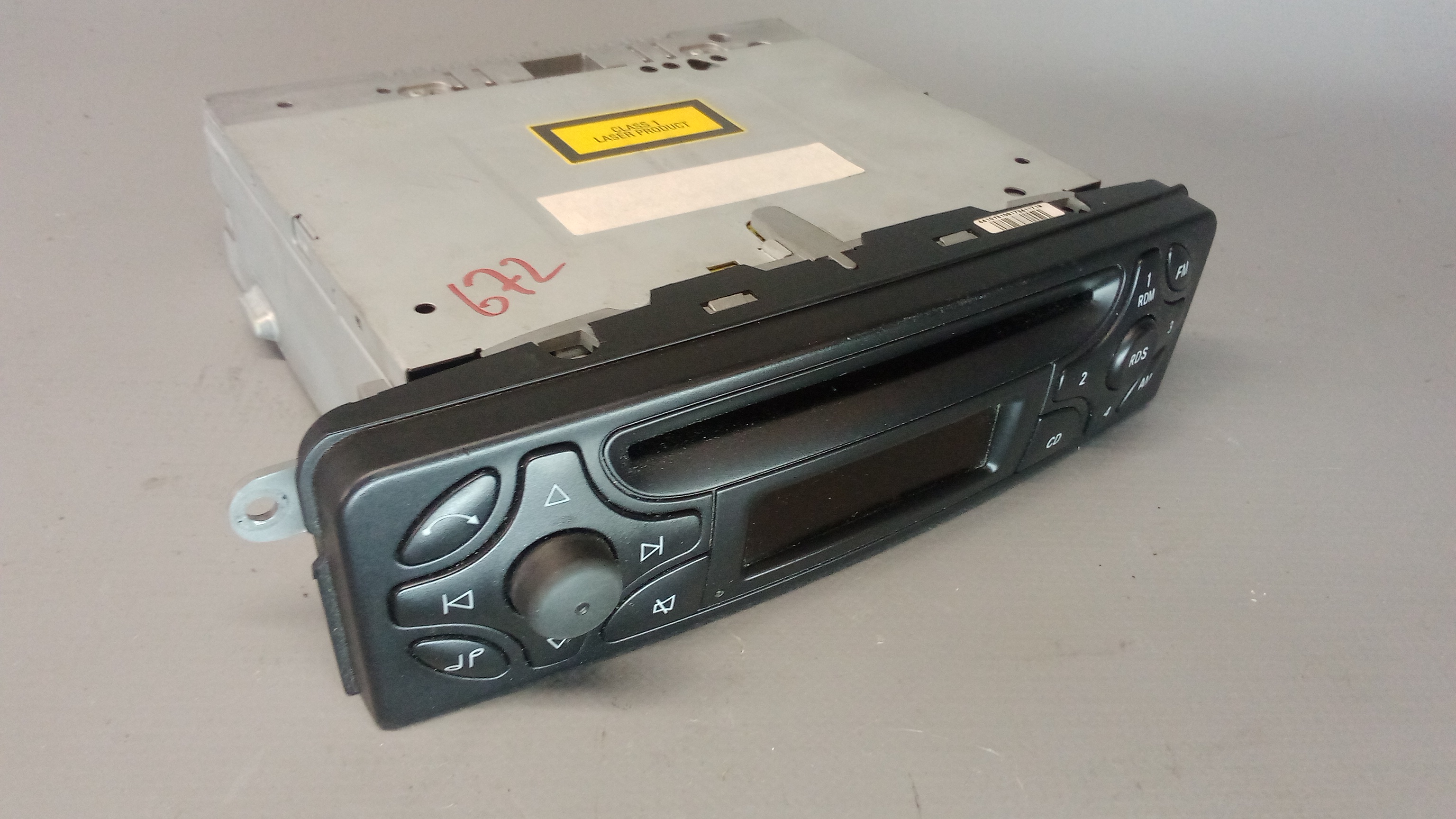 A2038201786 Mercedes Becker W203 C-Klasse Radio Bediengerät Audio10 BE6021 #5