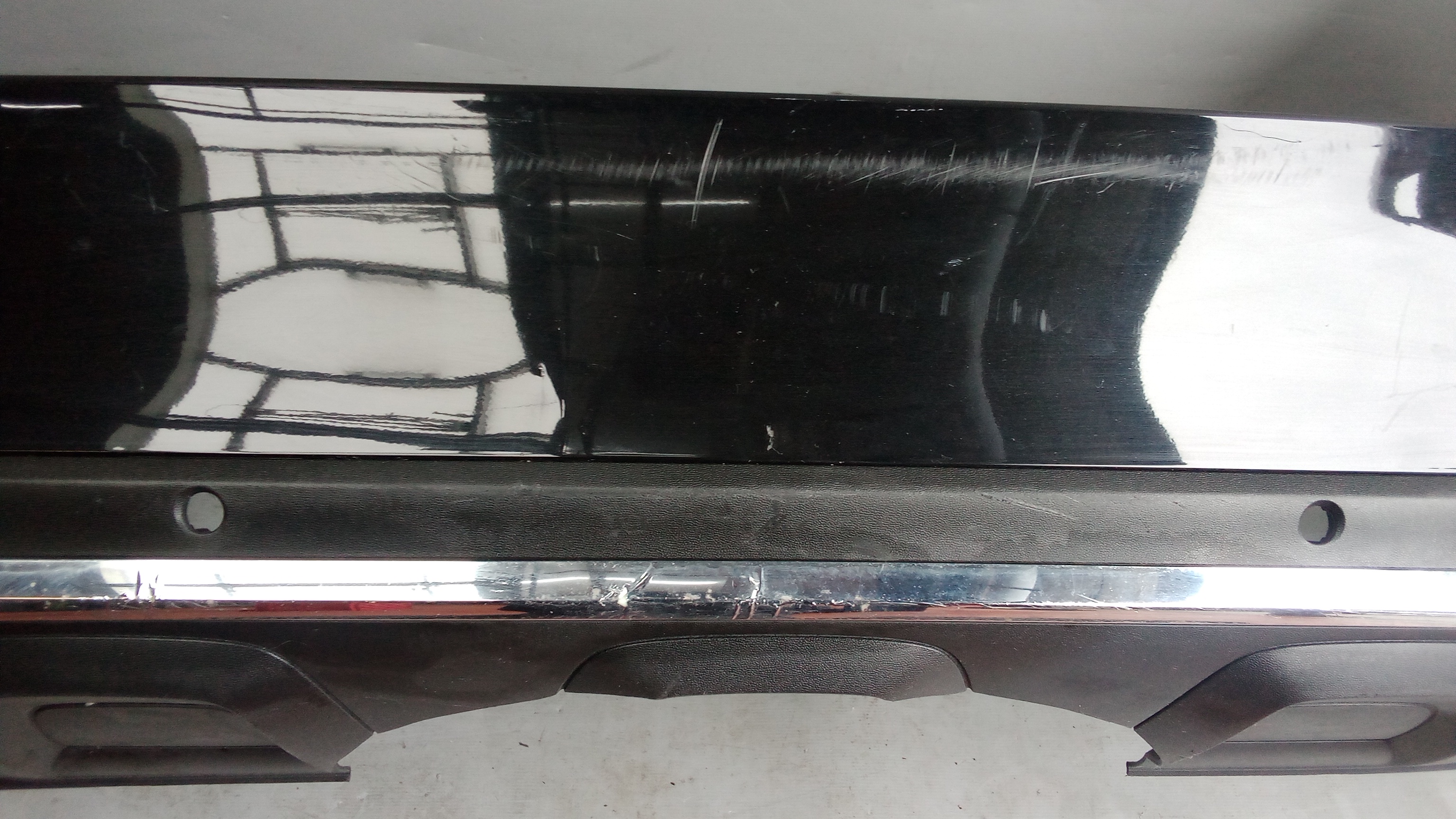 A2538850200 Mercedes GLC X253 / W253 Stoßstange Hinten Schwarz #97K