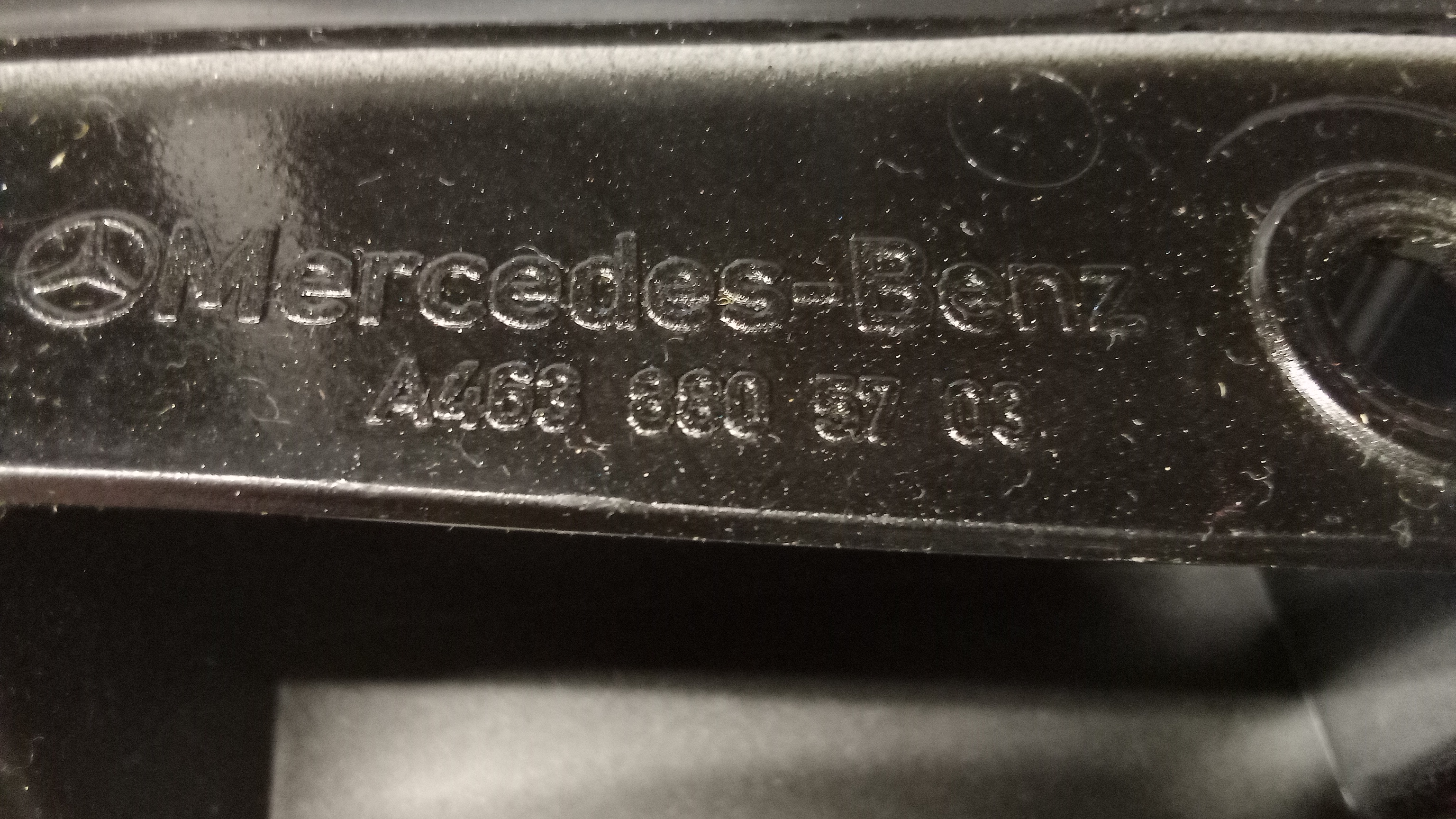 A4638805703 Mercedes W463 G-Klasse Radlauf Hinten Links #ij