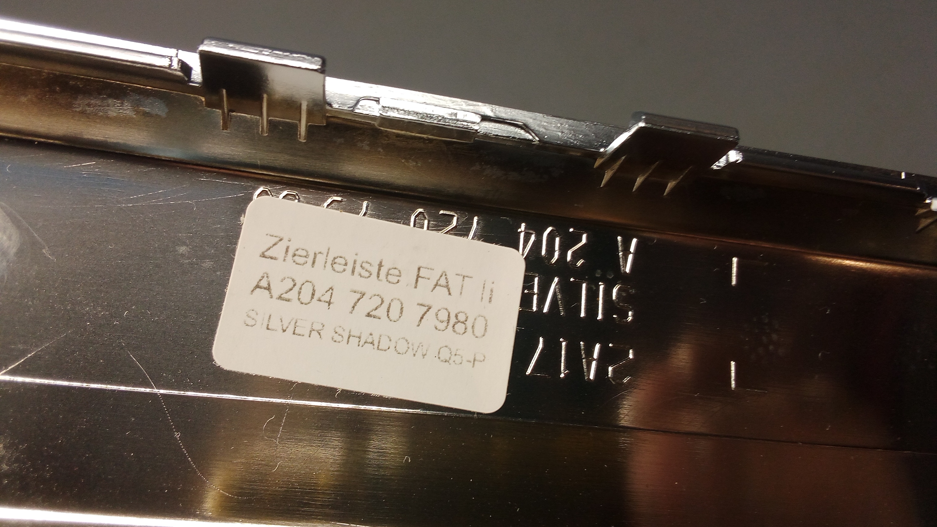 A2047207980 Mercedes X204 GLK Zierleiste #7P