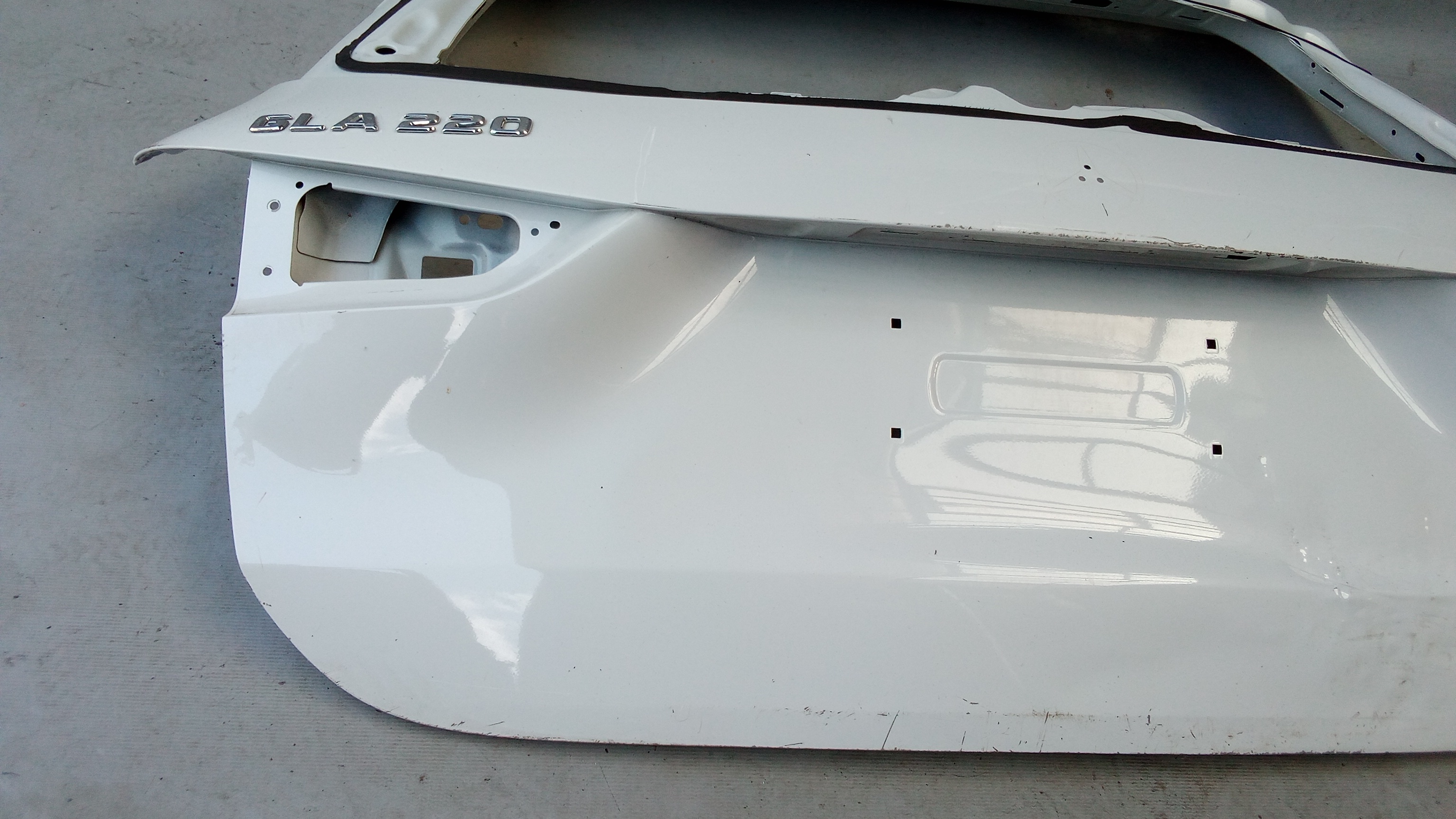 A2477408400 Mercedes H247 GLA Heckklappe Heckdeckel Weiß #4Q