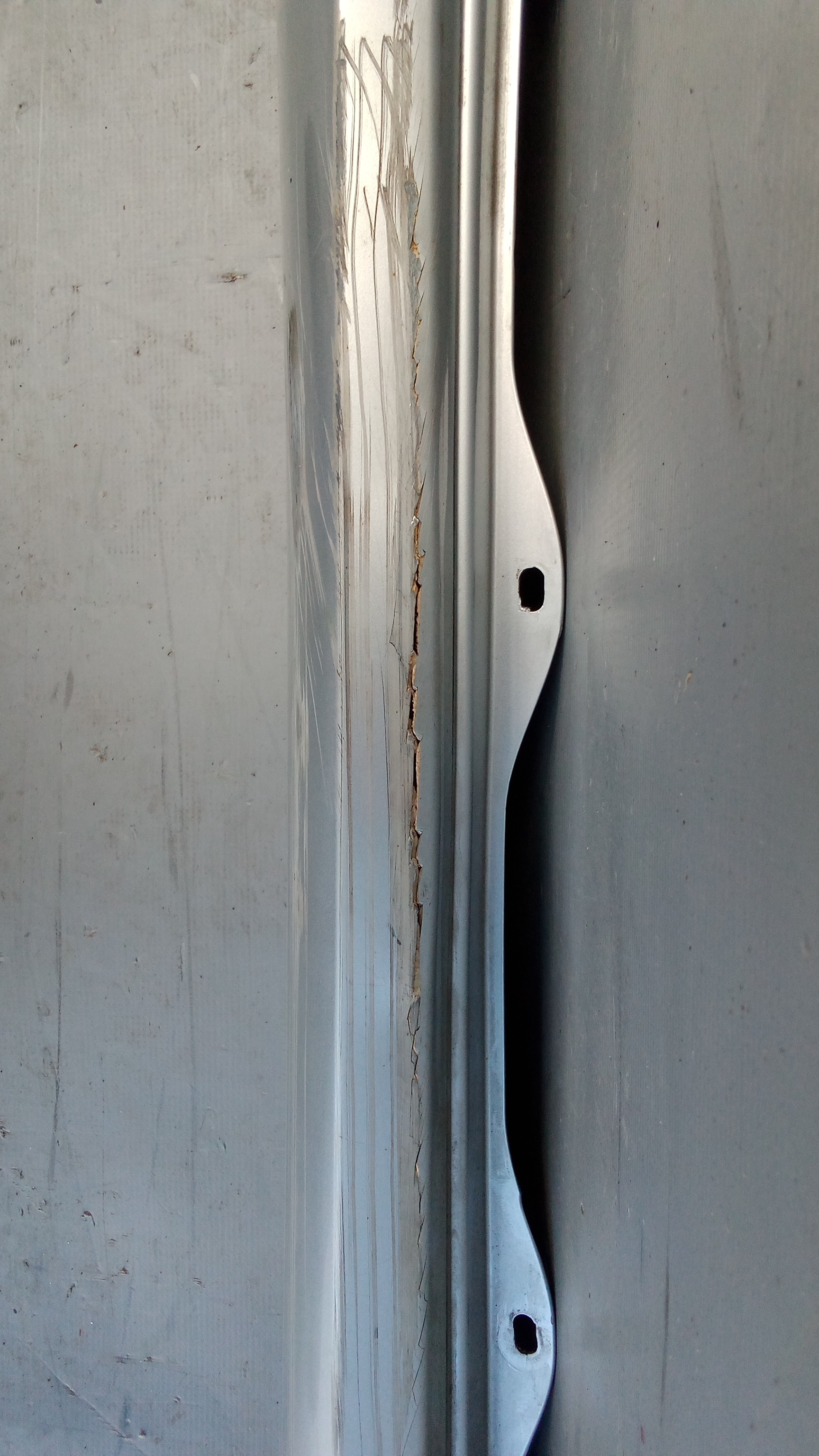 A2516980854 775 Mercedes W251 R-Klasse Schweller Verkleidung Rechts Silber #E8