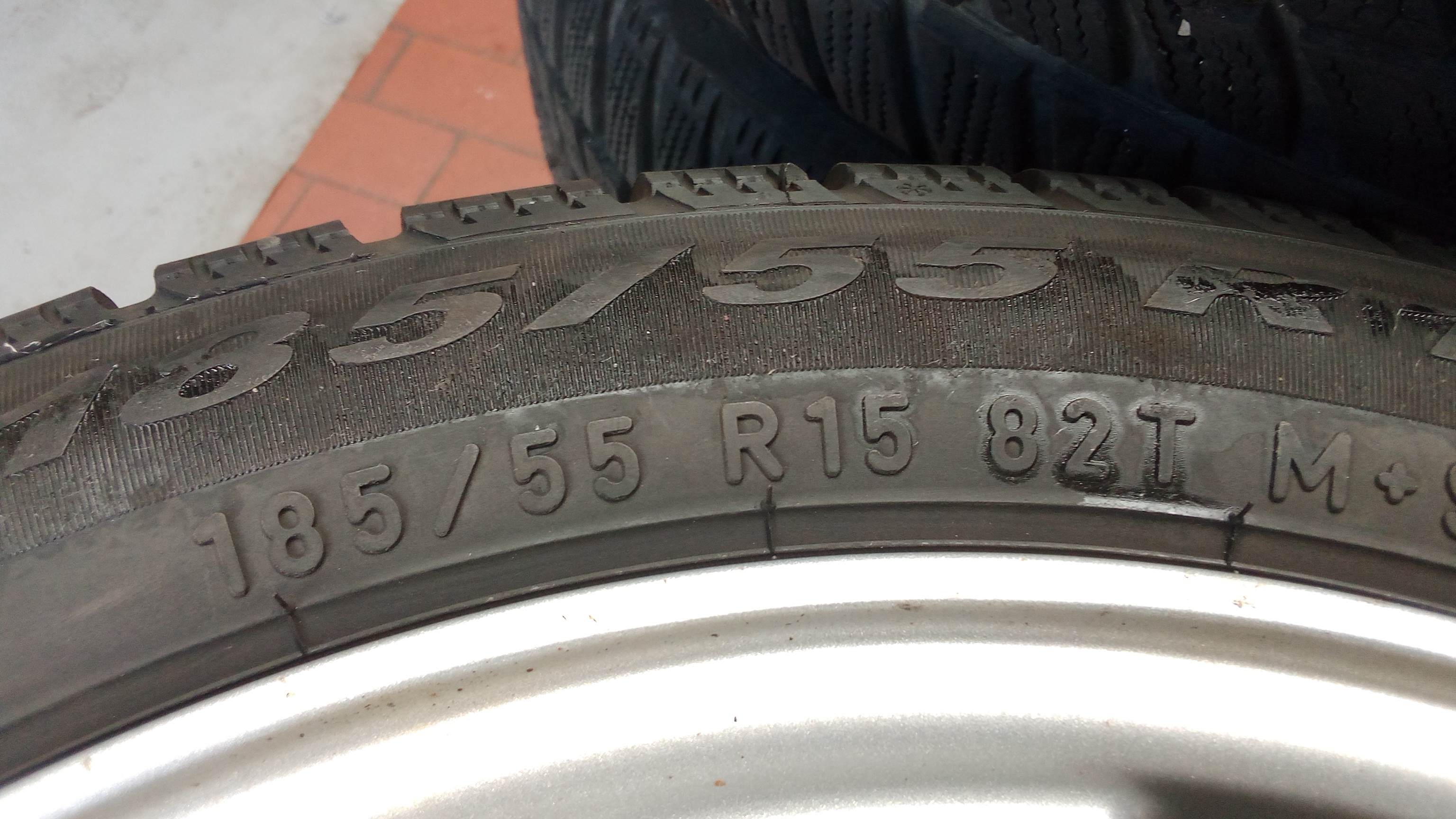 KBA44395 Mercedes W168 Alufelgen + Winterreifen 7x15 et50 185 55 R15 #XP