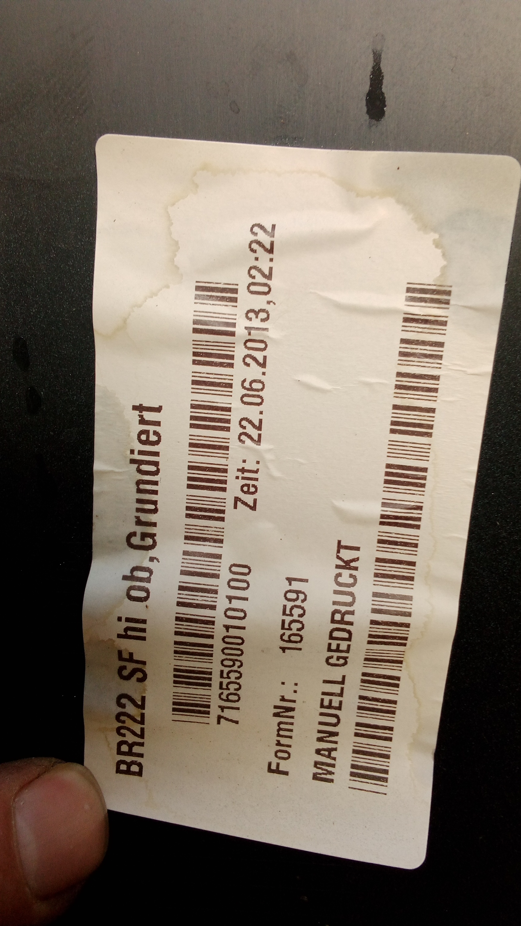 A2228850025 9999 Mercedes W222 S-Klasse Stoßstange Hinten Grundiert #22