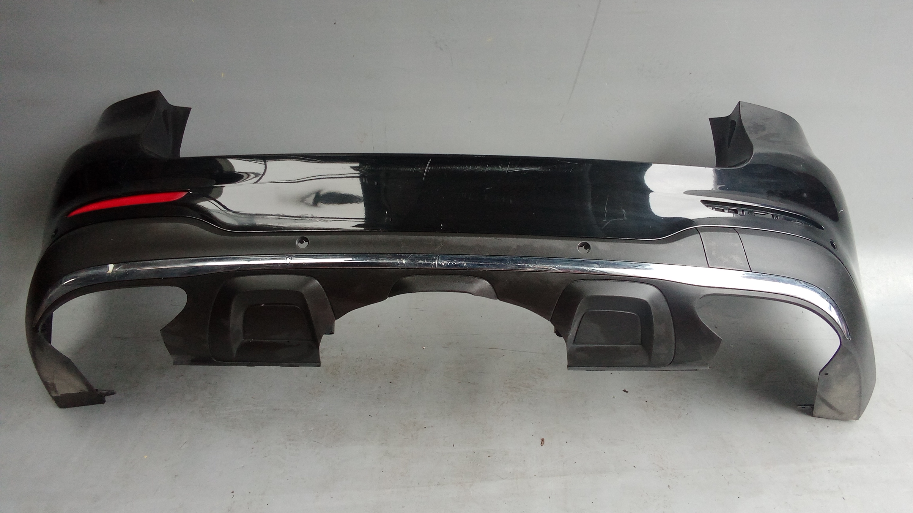 A2538850200 Mercedes GLC X253 / W253 Stoßstange Hinten Schwarz #97K