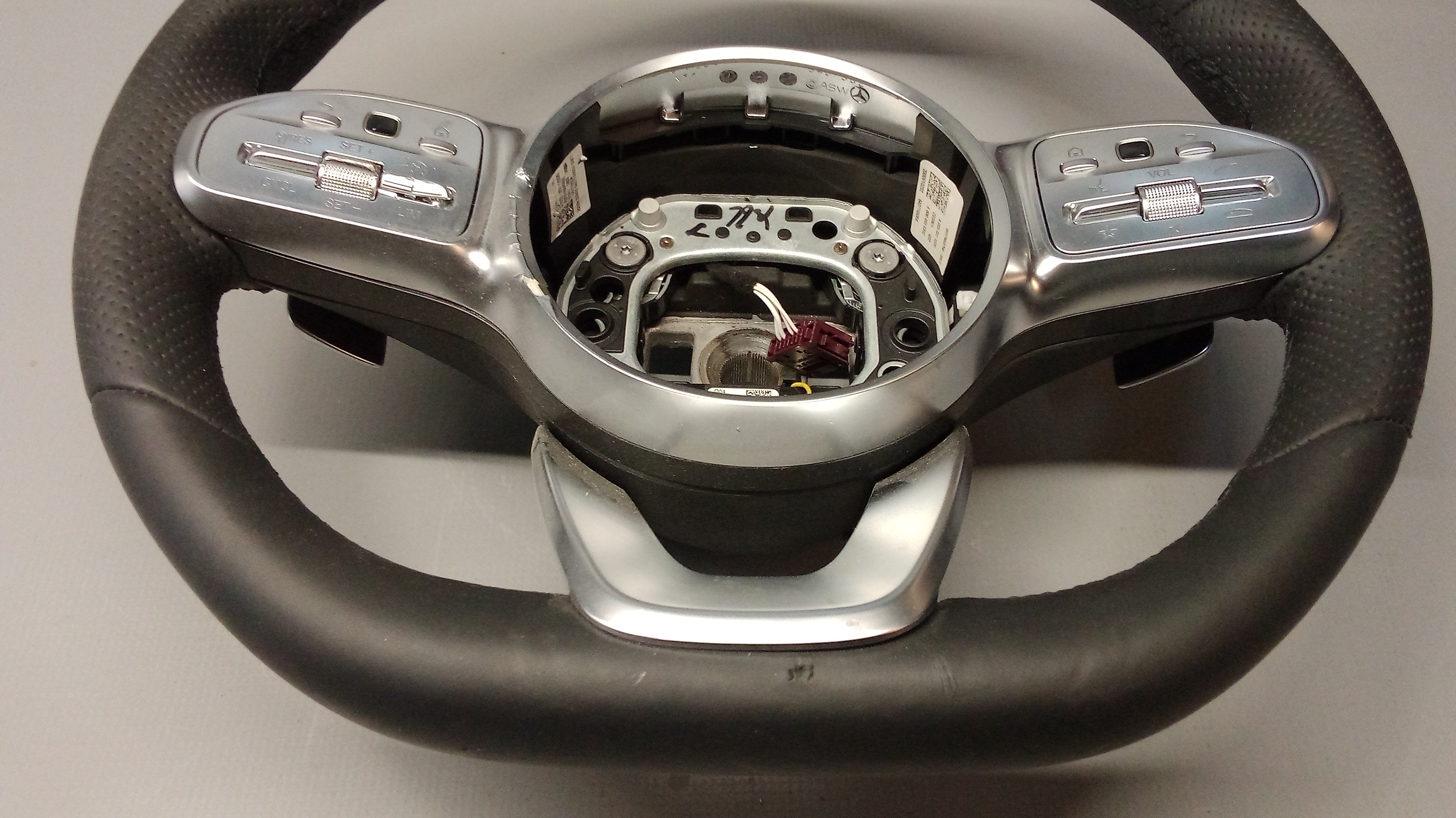 A0004604302 A0050071699 Mercedes W213 W463 Lenkrad Schwarz #F7