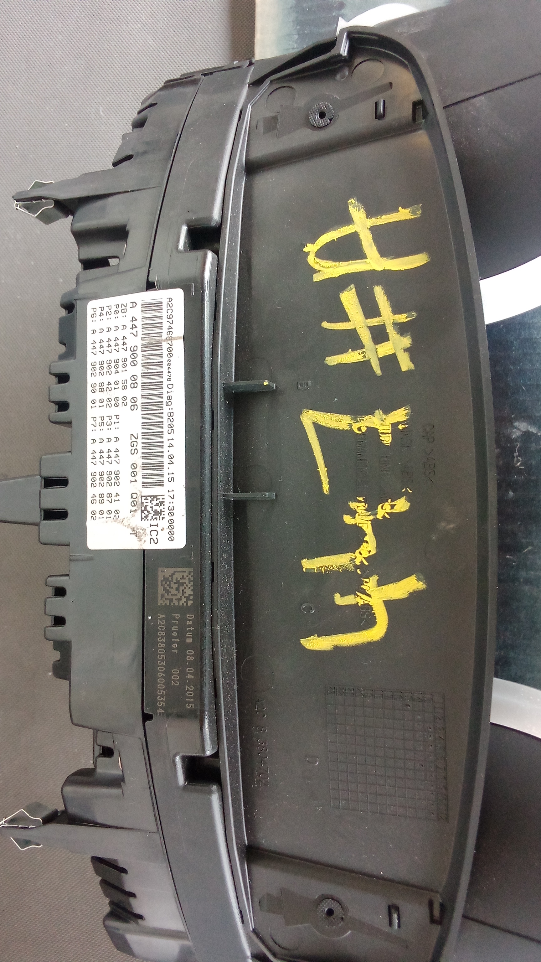 A4479003811 A4479000806 Mercedes W447 V-Klasse Vito Kombiinstrument Tacho #A
