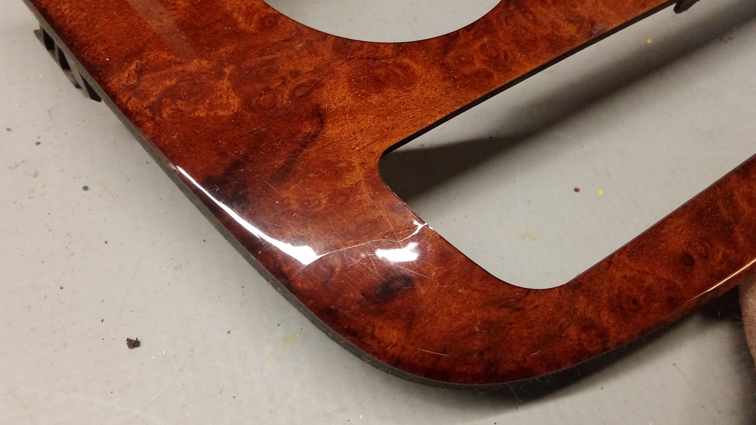 A2516808300 Mercedes W251 R-Klasse Blende Abdeckung Mittelkonsole Wurzelnuss #7