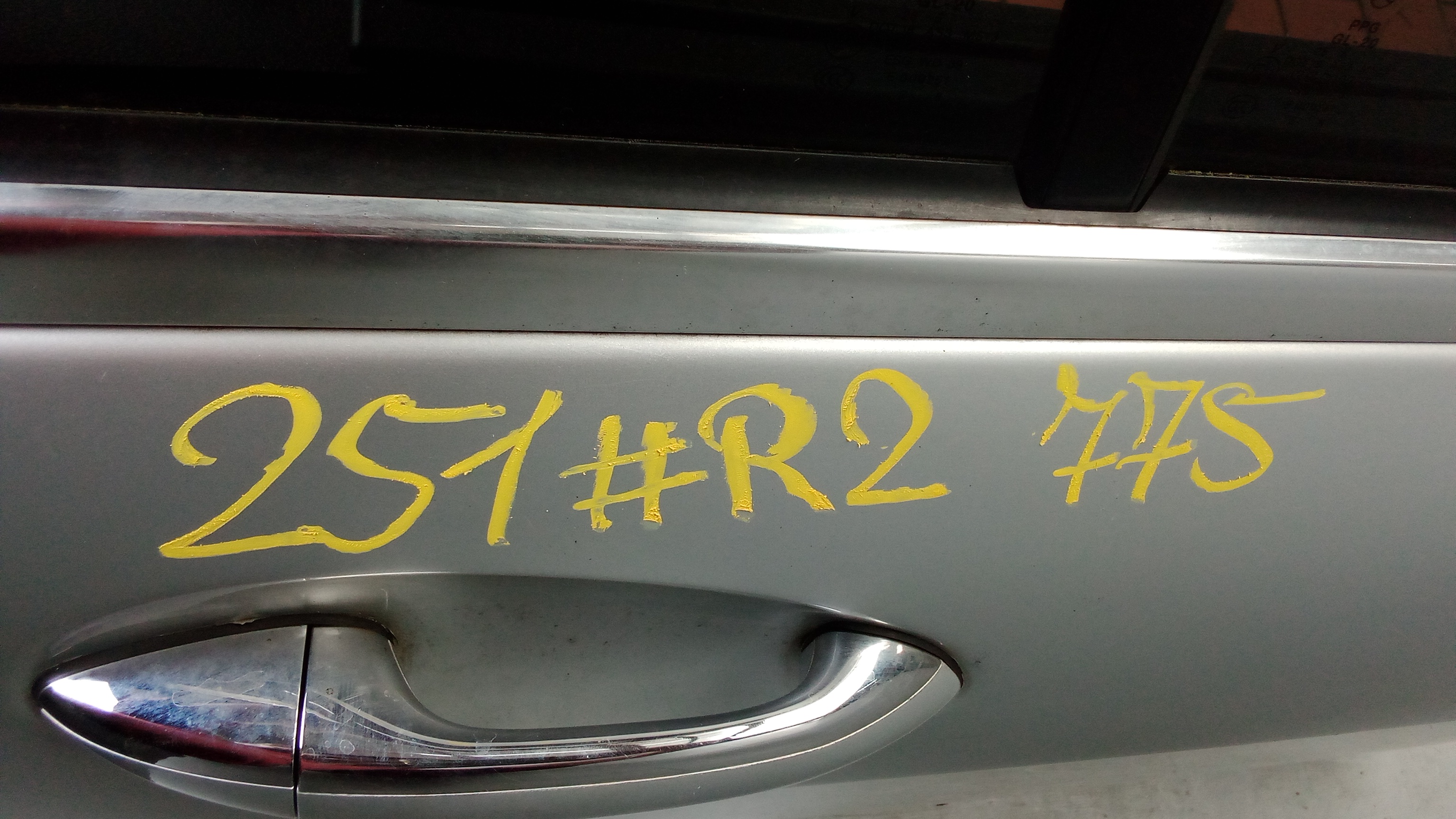 A2517301005 A2517300205 775 Mercedes W251 R-Klasse Tür Hinten Rechts Iridiumsilber #R2