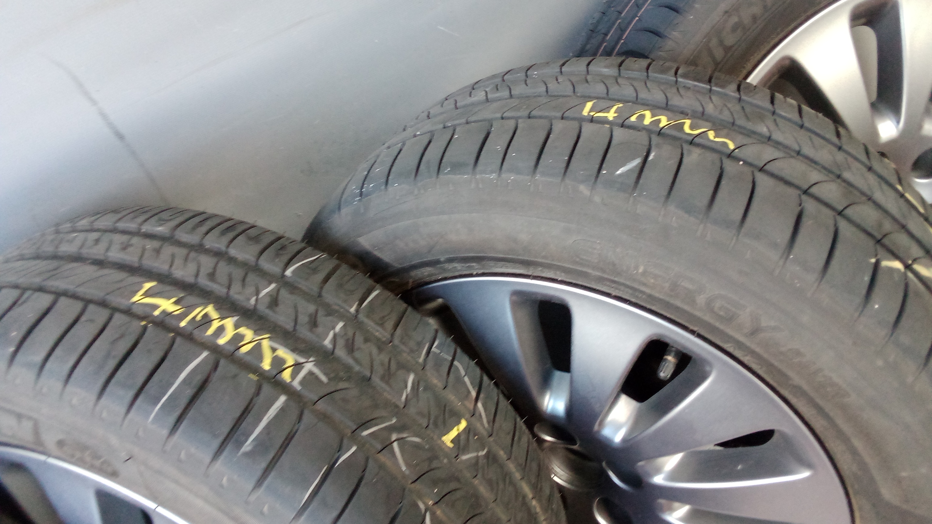 A4154011000 Mercedes W415 Citan Alufelgen 6,5x16 et44 Michelin 205/55 R16 #Ci