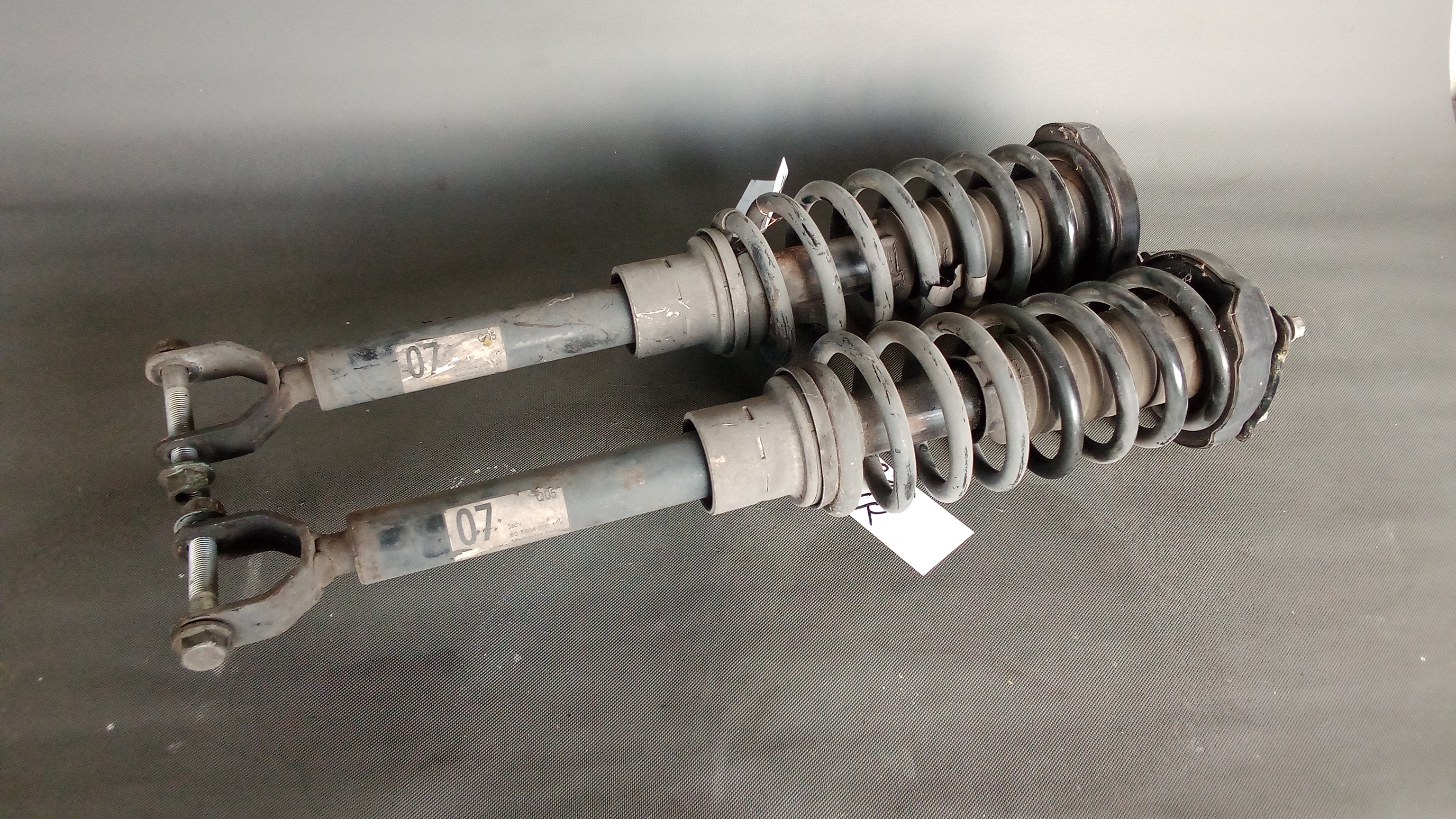 2x A2193231500 A2193210204 Mercedes C219 CLS Stoßdämpfer Federbein Vorne #3