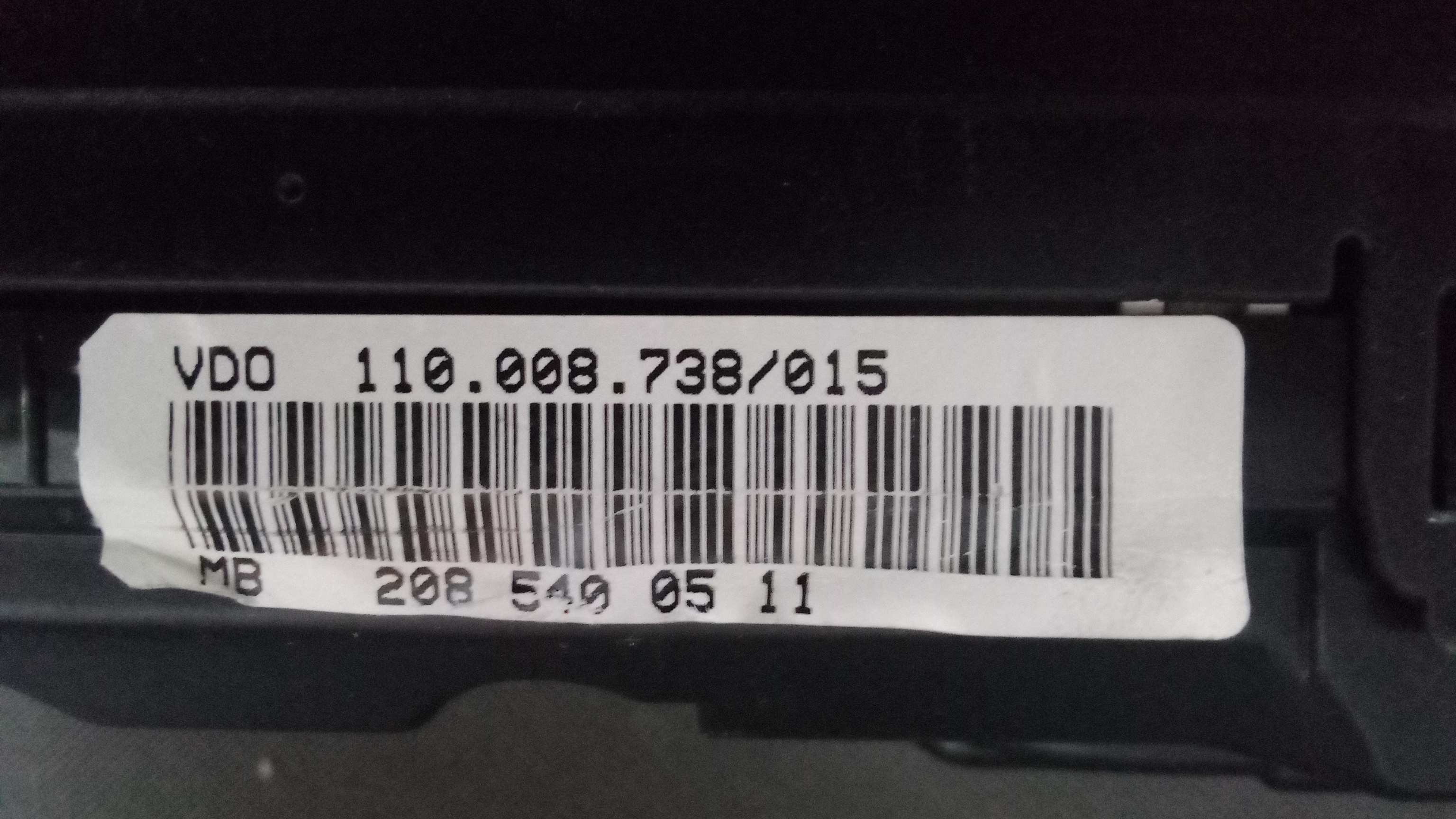 Mercedes W208 CLK Tacho Tachograf Kombiinstrument 260Km/h Benzin A2085400511 A2085402911 #7