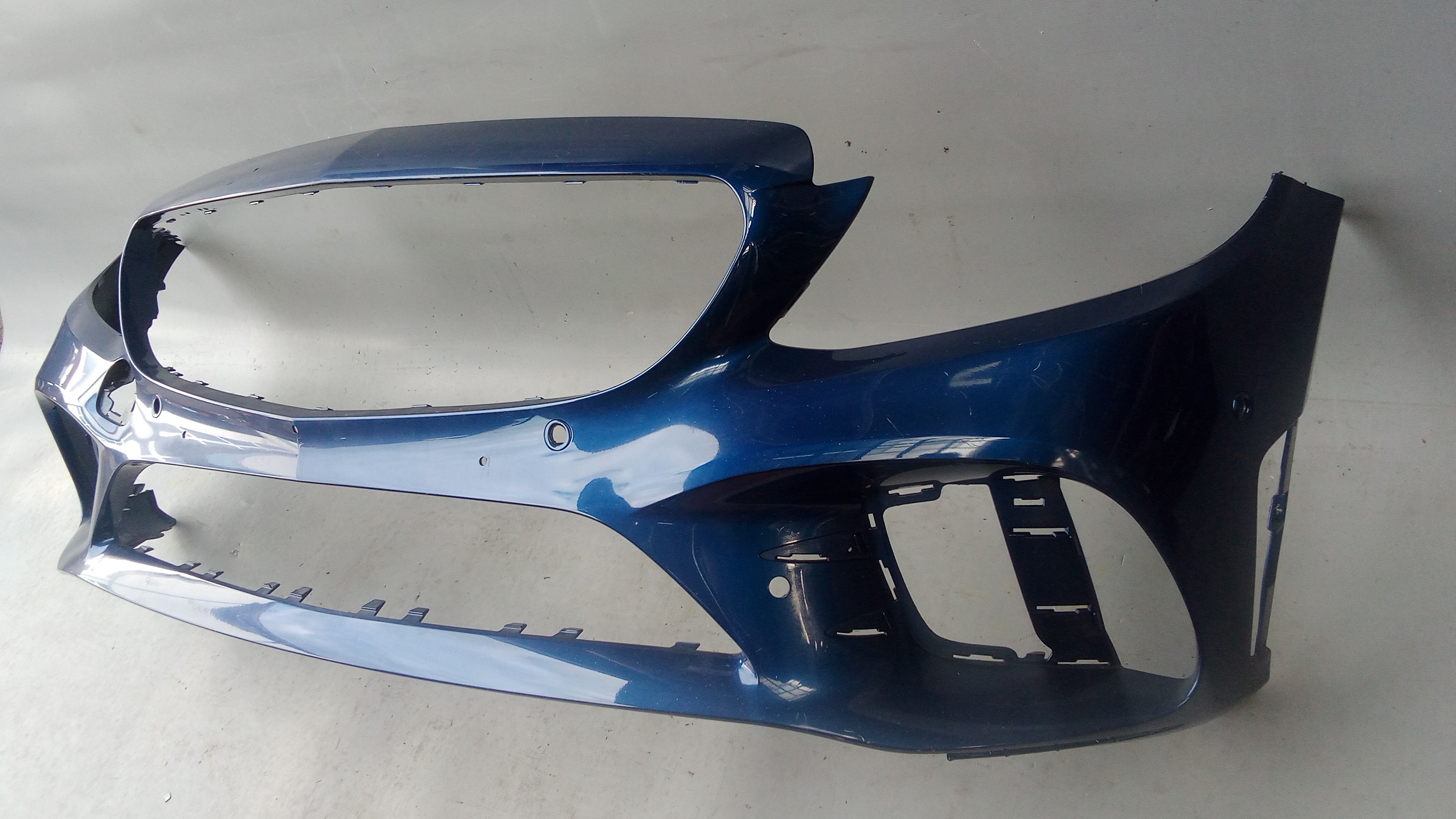 A2058802505 Mercedes W205 AMG C-Klasse Stoßstange Vorne Blau Metallic #3K