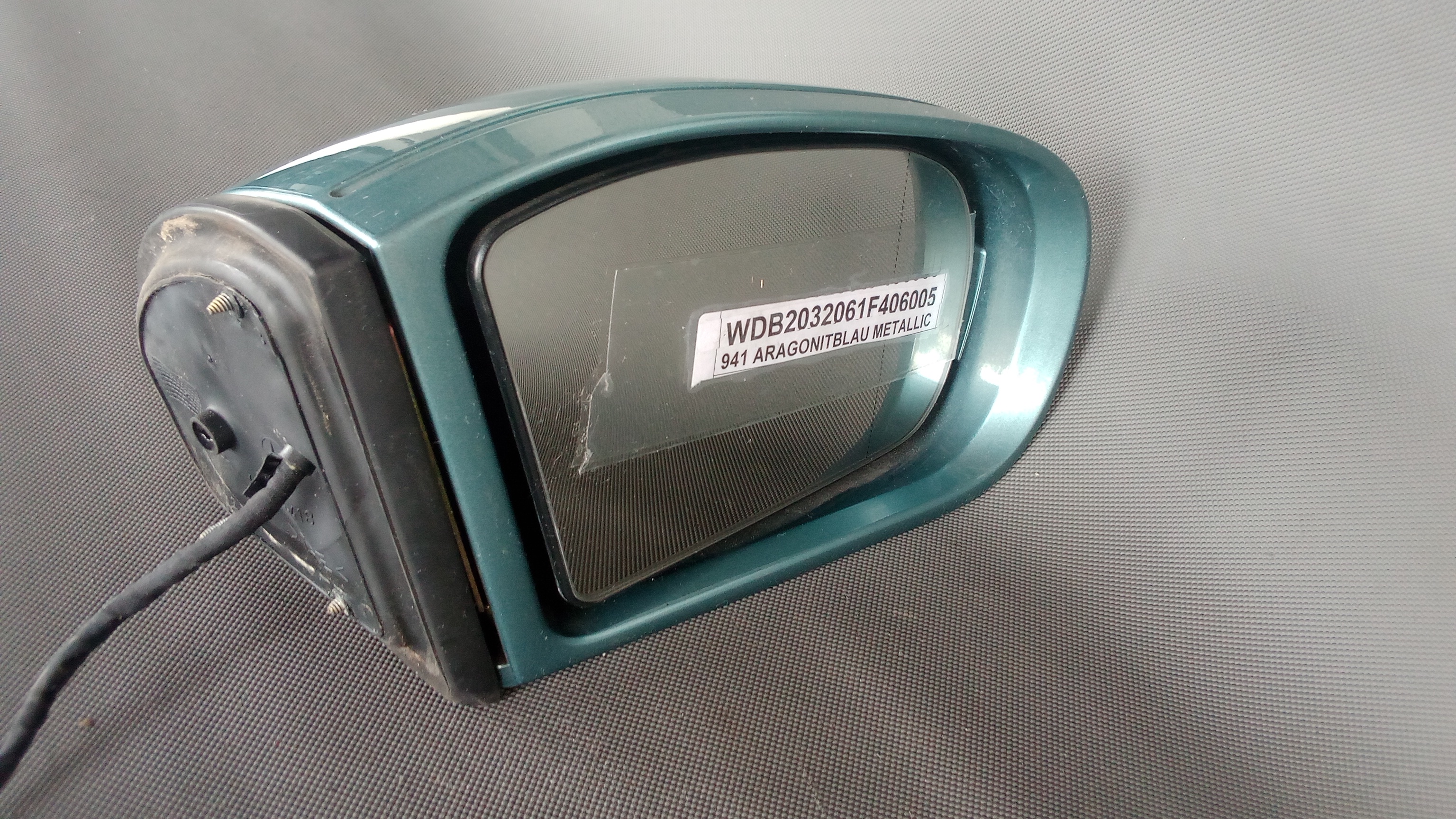Mercedes W211 W203 E-Klasse C-Klasse Aussenspiegel Rechts Re Elektrisch Aragonitblau A2038106476