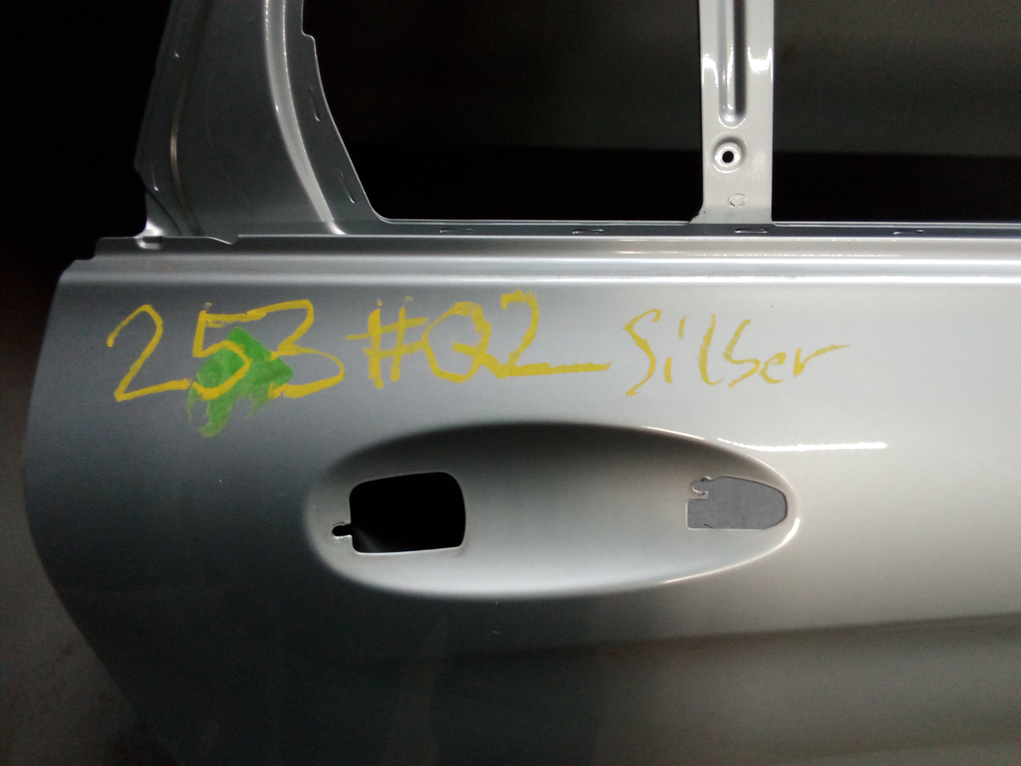 A2537300405 A2537320410 A2537307404 X253 GLC Fondtür Tür Hinten Rechts Silber #Q2
