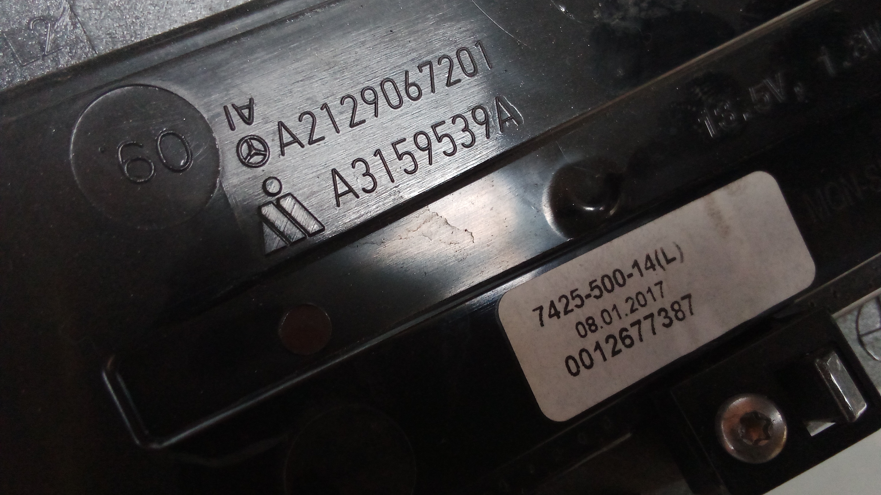 A2128100964 A2129067201 787 Mercedes W204 W212 Spiegelkappe Blinker Links #Li