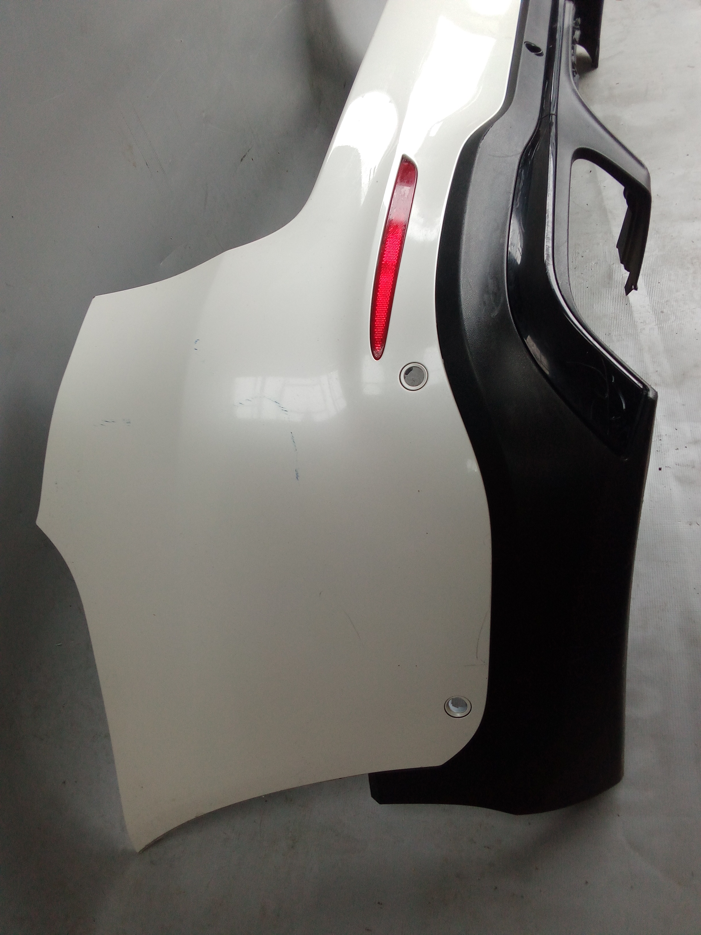 A2538851601 Mercedes X253 GLC Stoßstange Hinten Weiss #9i