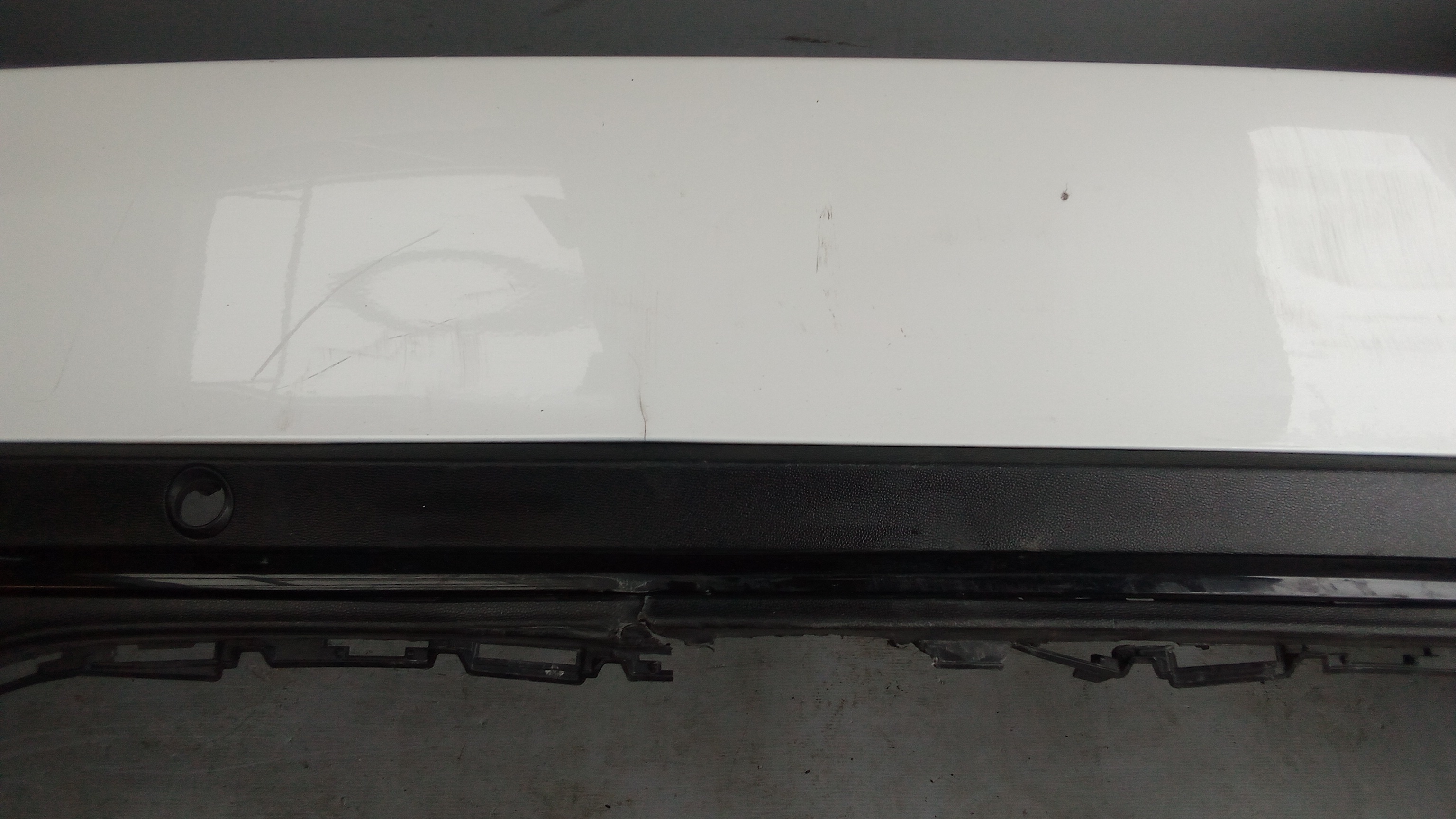 A2538851601 Mercedes X253 GLC Stoßstange Hinten Weiss #9i