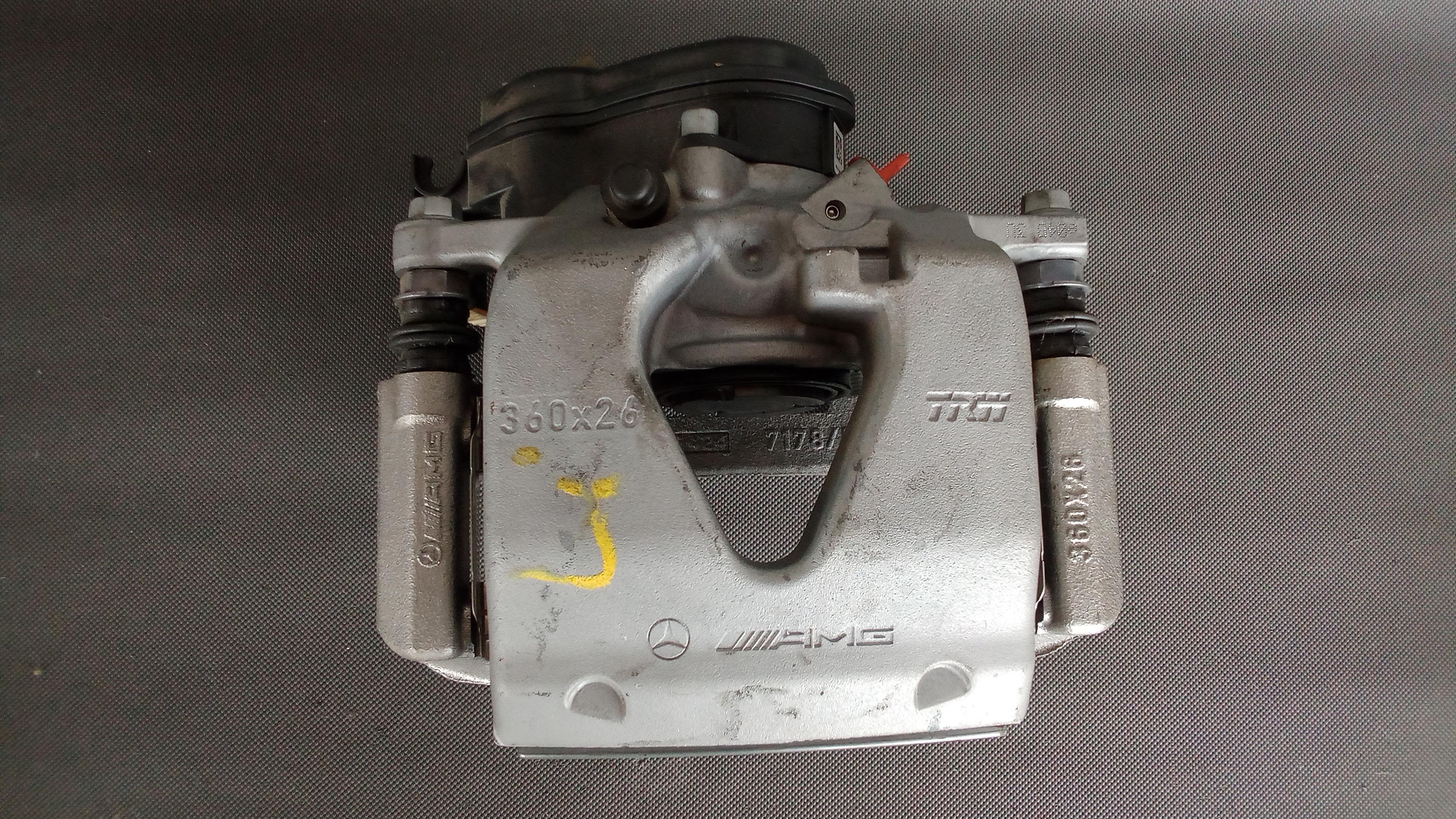 A2224230781 A1669065401 Mercedes W222 AMG Bremssattel Aktuator Hinten Links #1