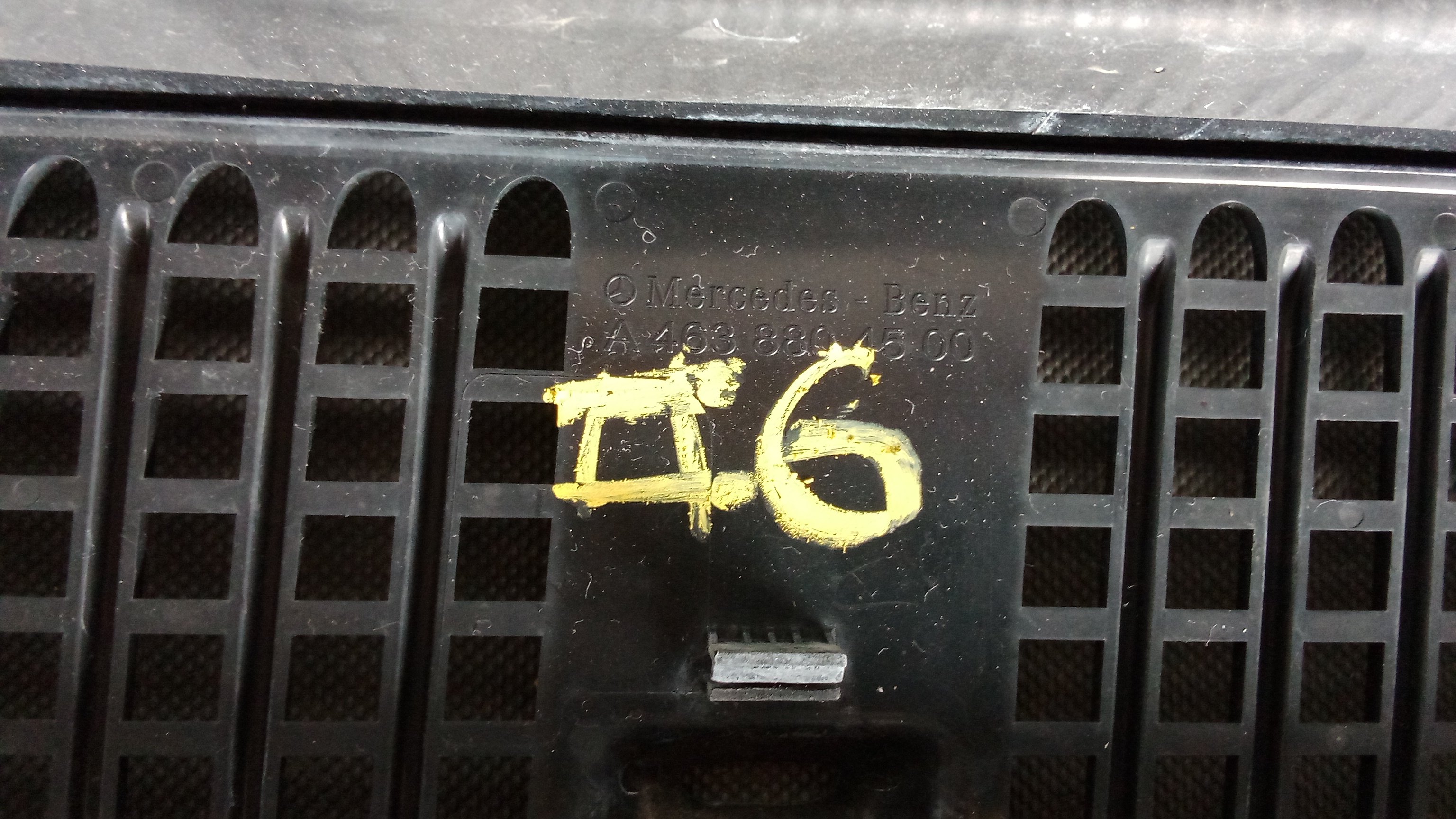 A4638804500 Mercedes W463 G-Klasse Abdeckgitter Luftzufuhr für Motorhaube #6