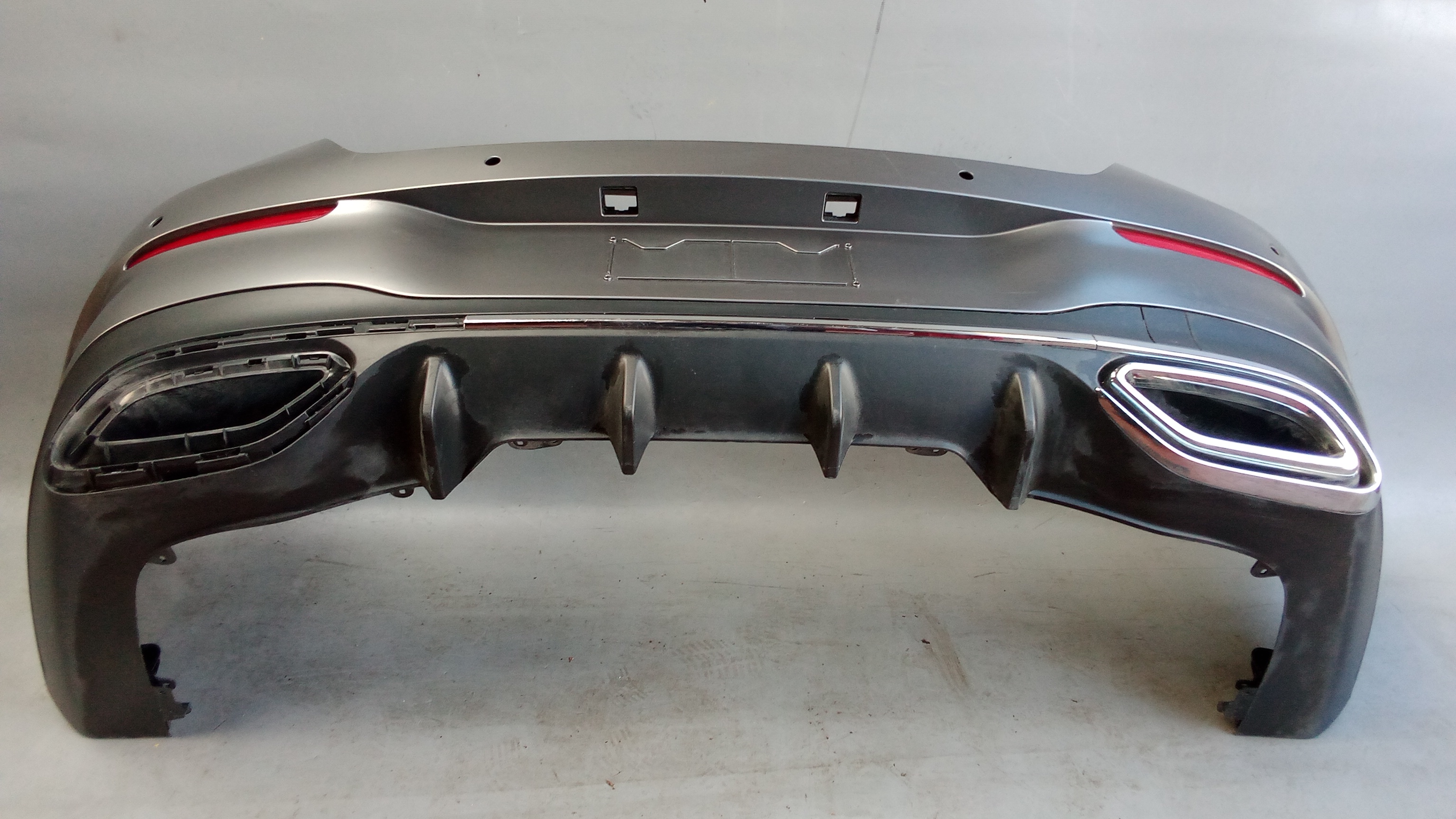 A1188859501 7662 Mercedes C118 CLA AMG Stoßstange Hinten Mountaingrau #9F