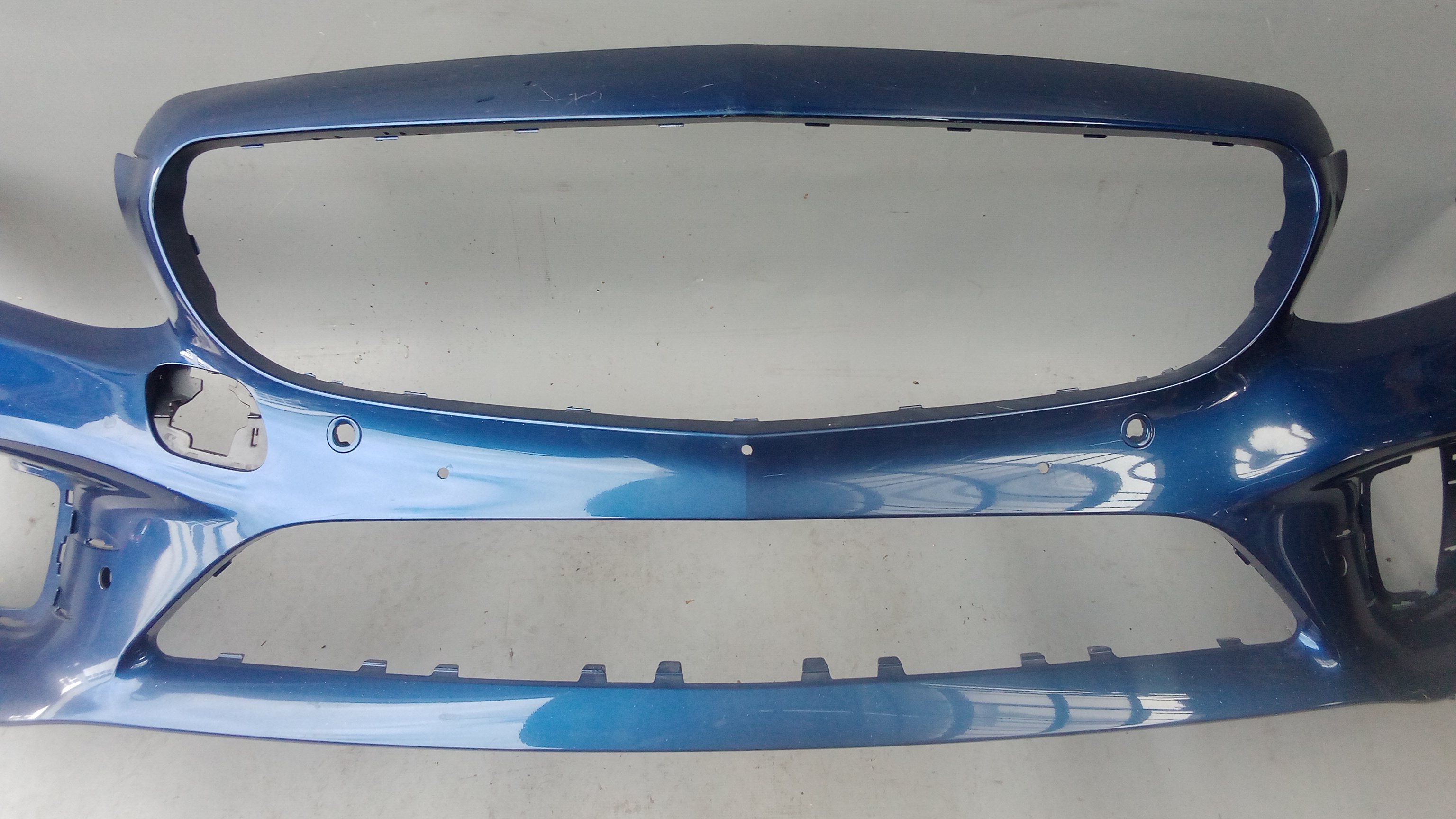 A2058802505 Mercedes W205 AMG C-Klasse Stoßstange Vorne Blau Metallic #3K