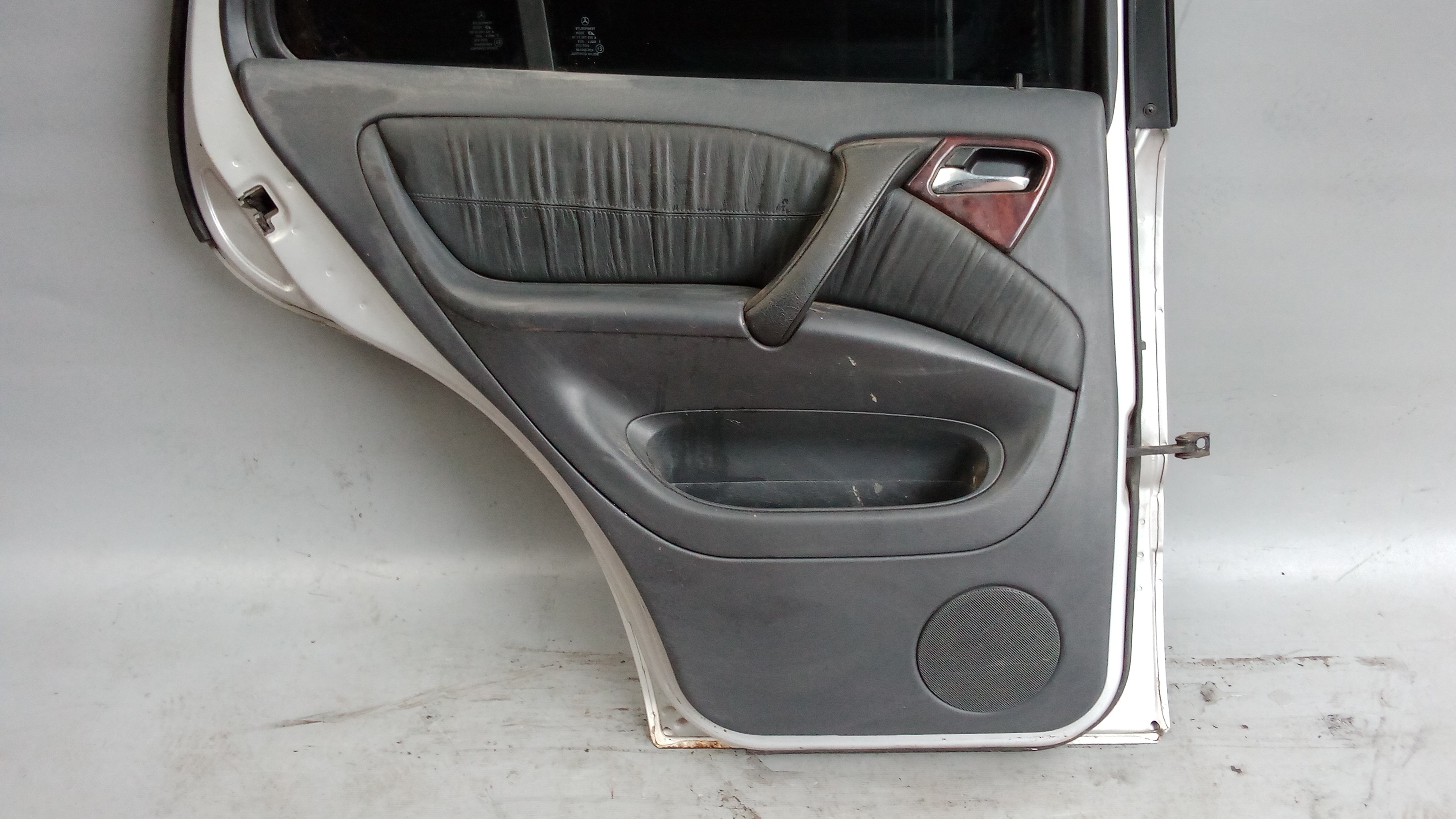 A1637301505 744 Brilliantsilber W163 M-Klasse ML Fondtür Tür Hinten Links #C10