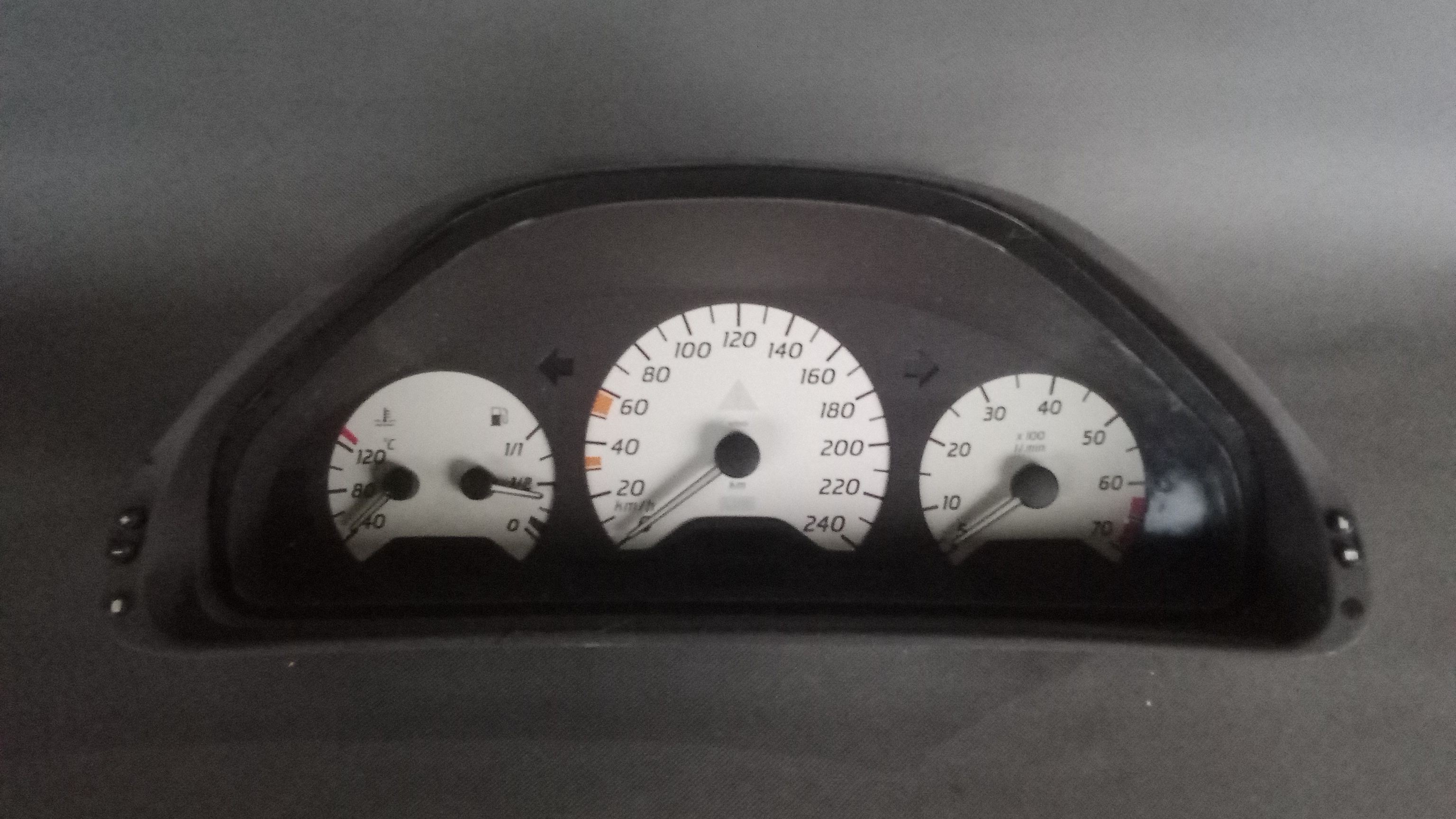 Mercedes W208 CLK Tacho Tachograf Kombiinstrument 240Km/h Benzin A2085401011 A2085402011 #7