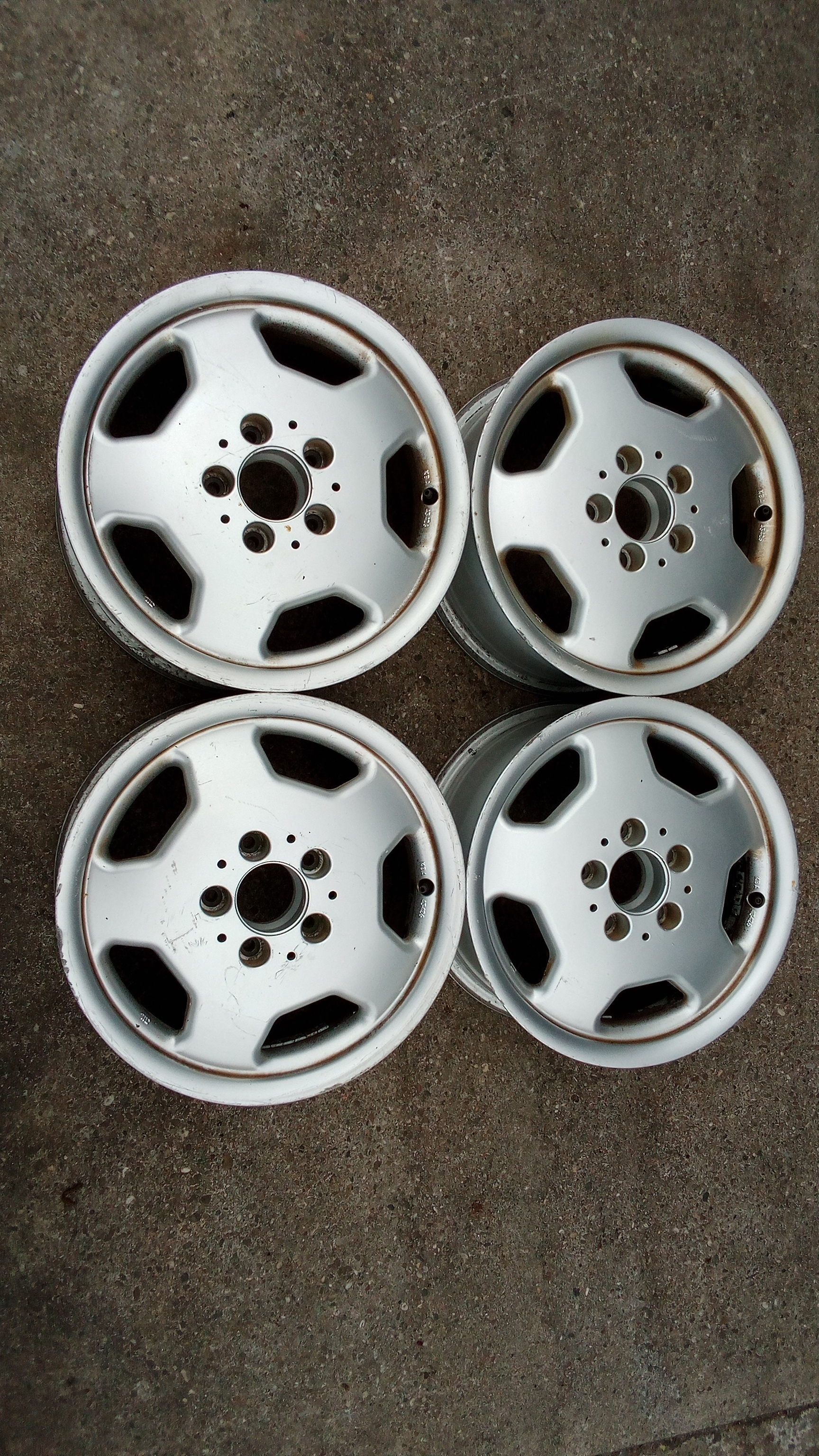 Mercedes W168 W202 W203 / 4x Intra Alufelgen Satz 7x15 et37 5x112 / KBA 43426 #2