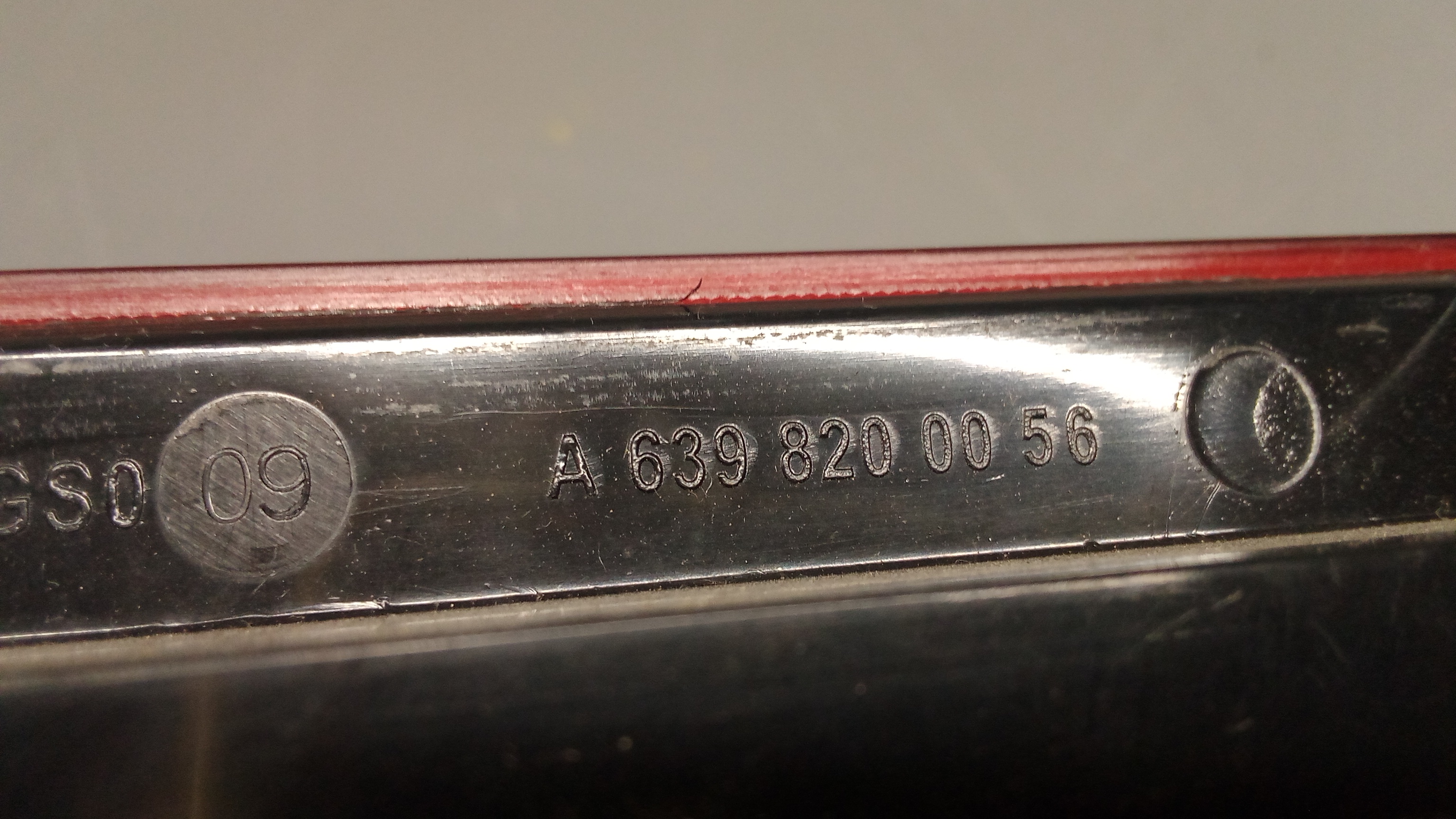 A6398200056 Mercedes W639 Vito 3. Bremsleuchte Hinten #J7