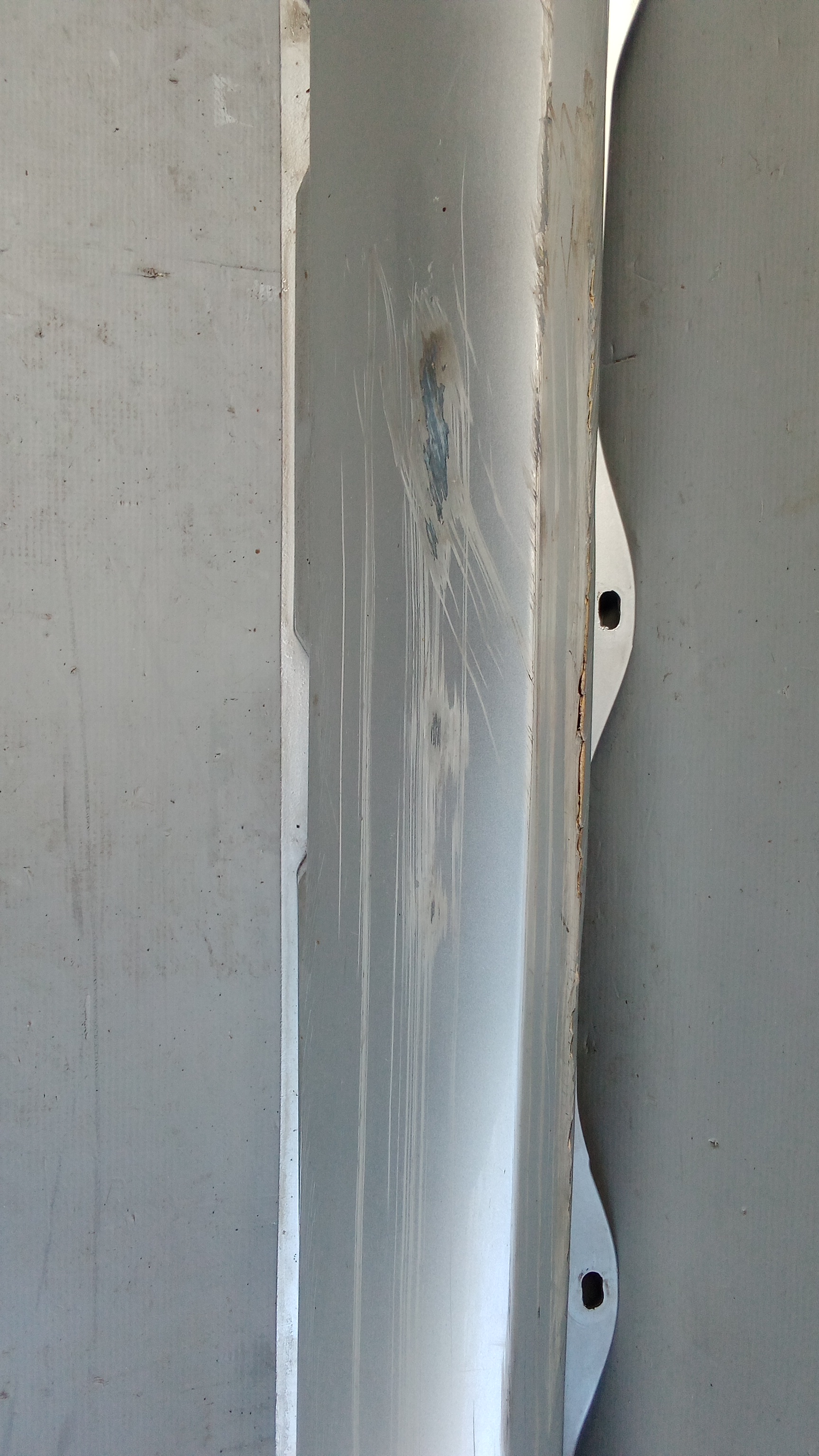 A2516980854 775 Mercedes W251 R-Klasse Schweller Verkleidung Rechts Silber #E8