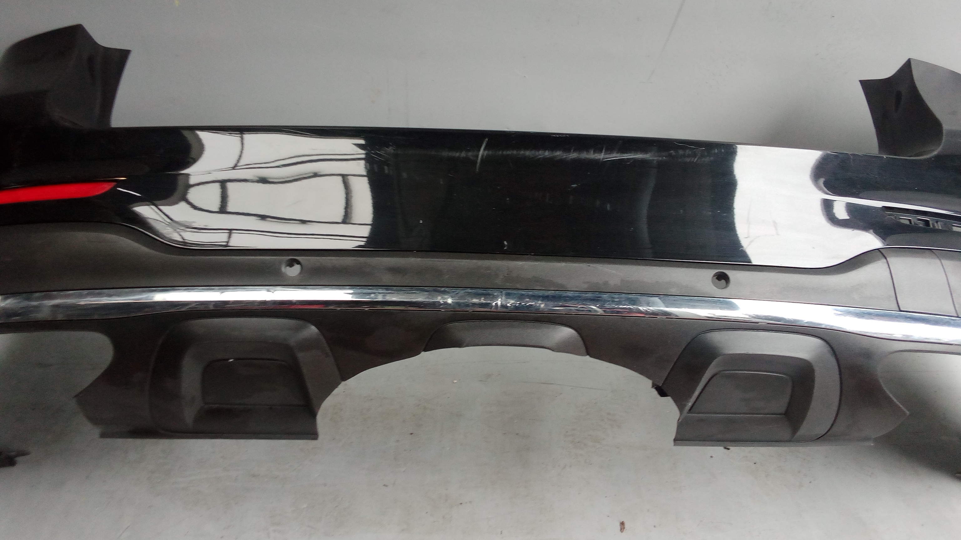 A2538850200 Mercedes GLC X253 / W253 Stoßstange Hinten Schwarz #97K