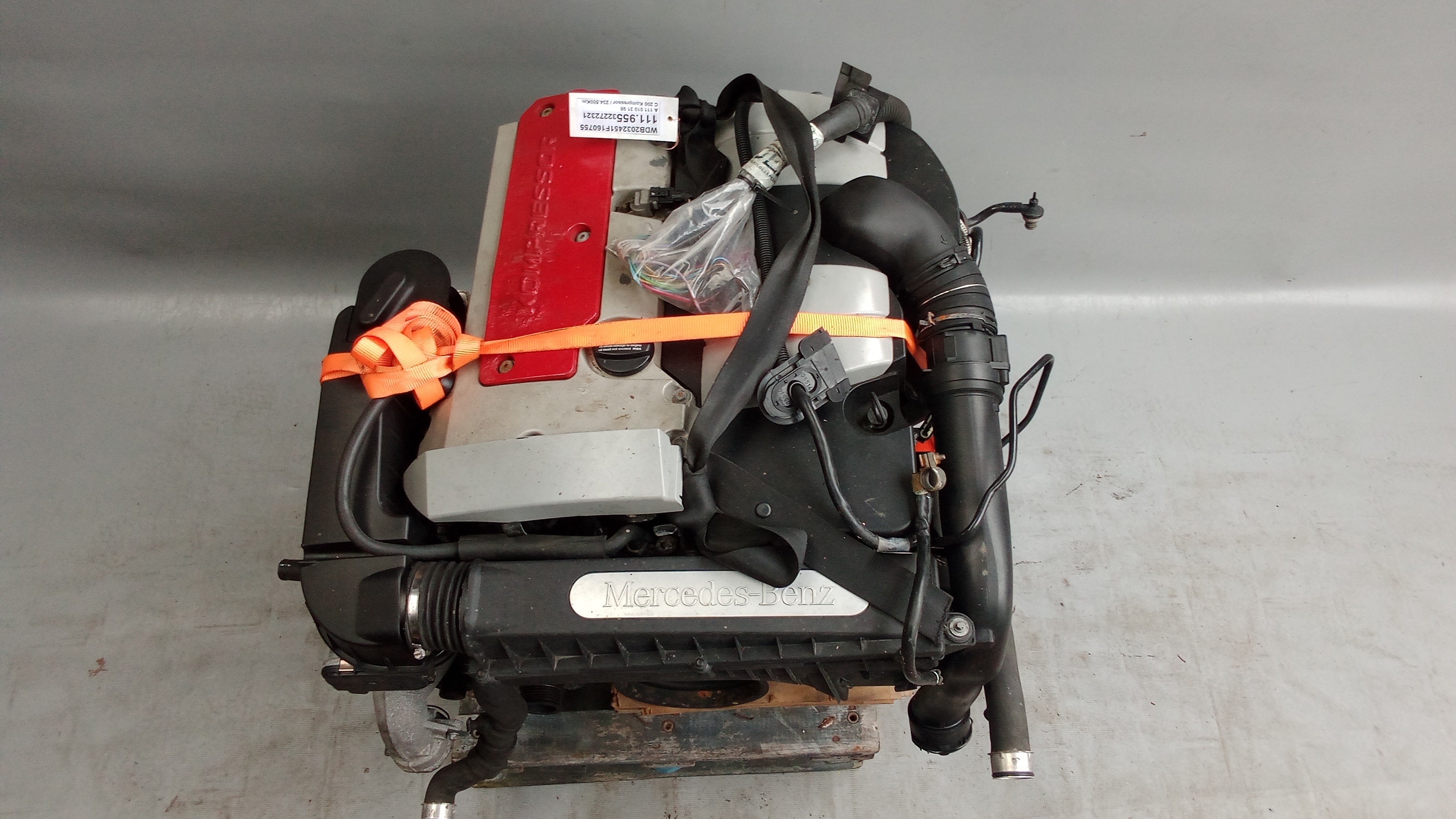 111.955 111955 M111 Mercedes W203 C-Klasse C200 Kompressor Motor A1110103198 #35